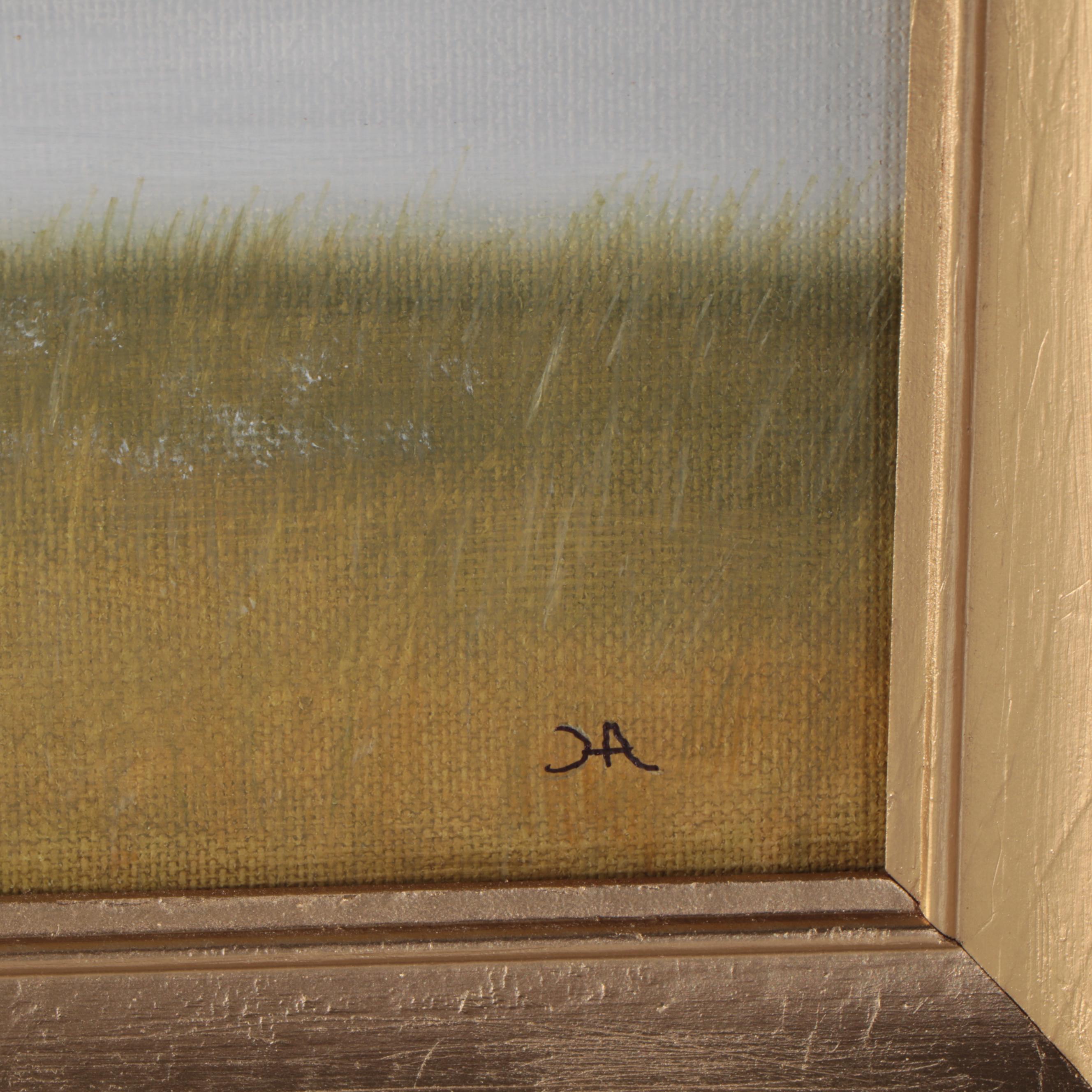 Houra H. Alghizzi Oil Painting "Autumn," 2022