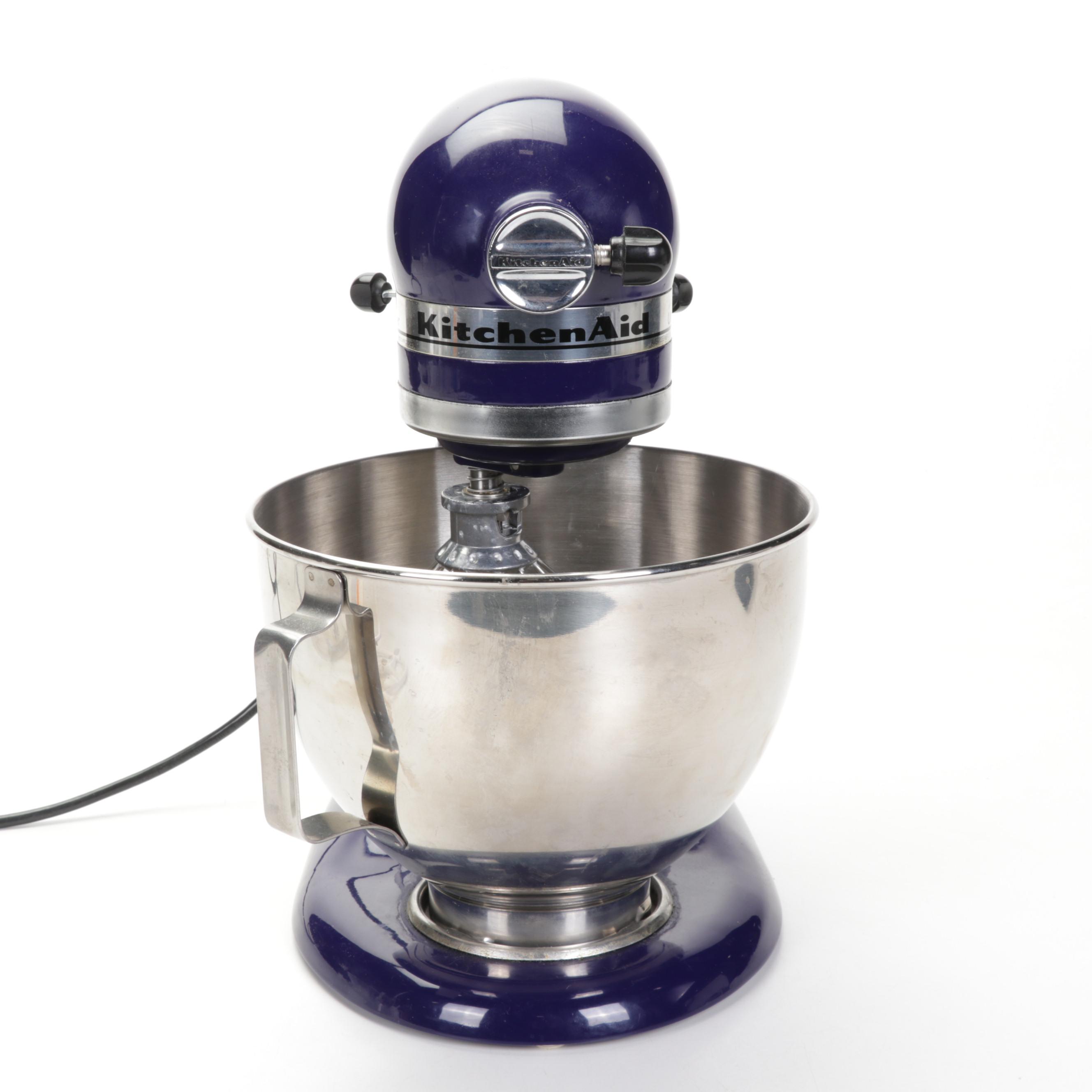 KitchenAid Dark Blue Electric Mixer