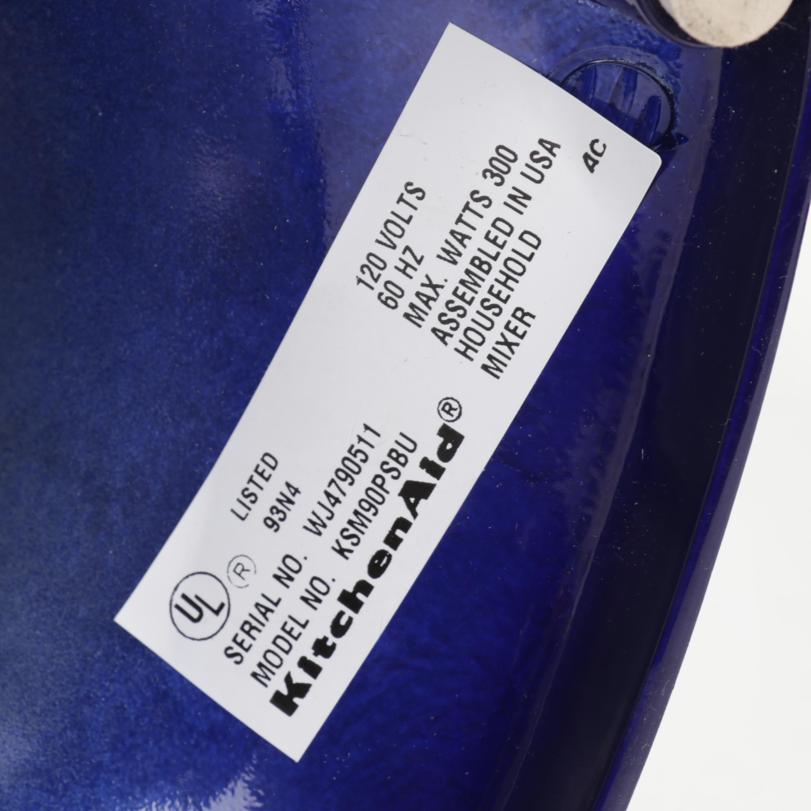 KitchenAid Dark Blue Electric Mixer