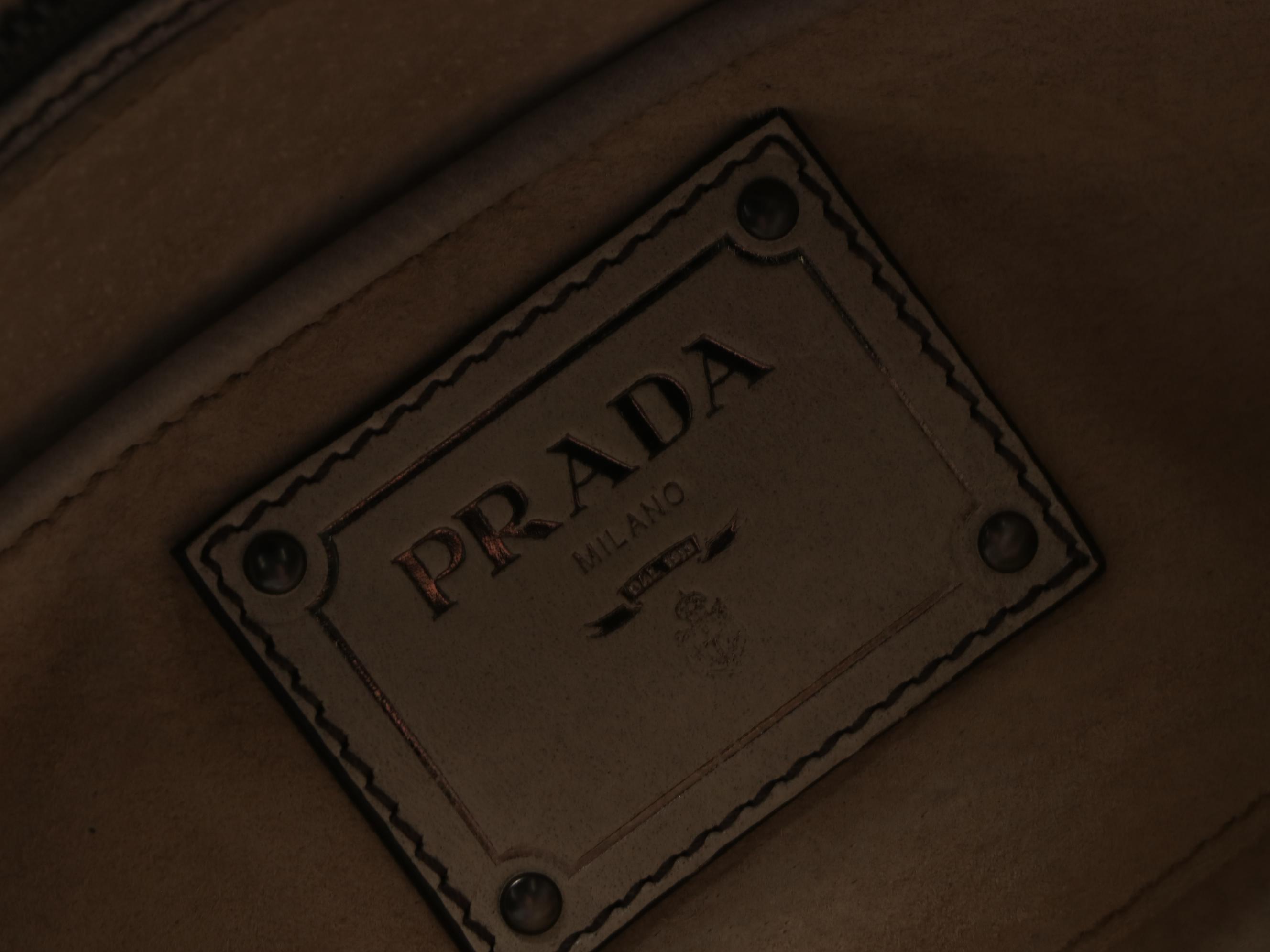 Prada Ombré Glace Calf Leather Two-Way Bag