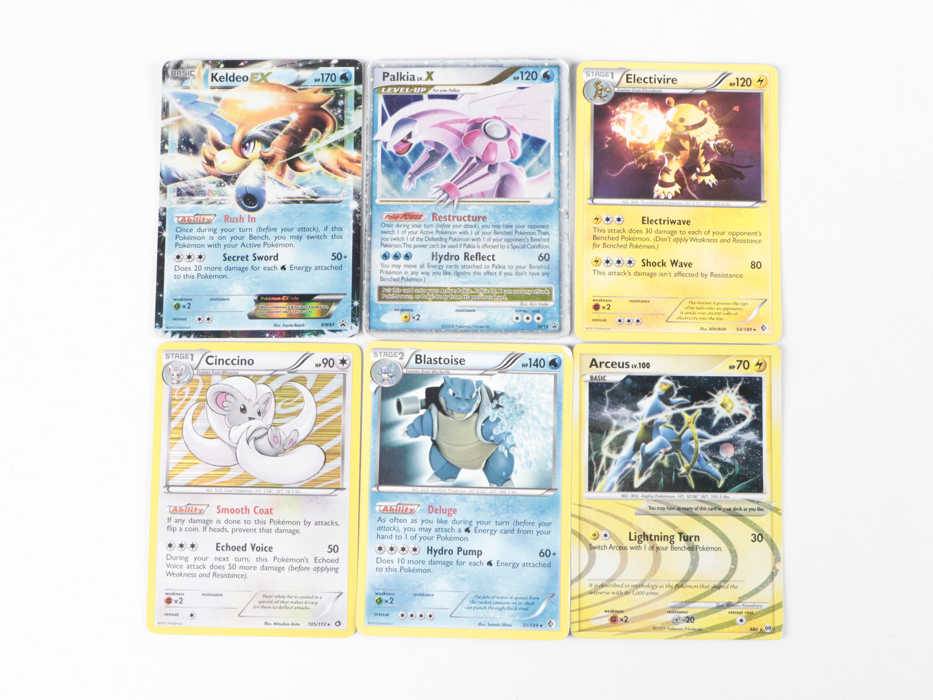 Pokémon Trading Cards Including Lugia, More with Pokémon Essential Handbook