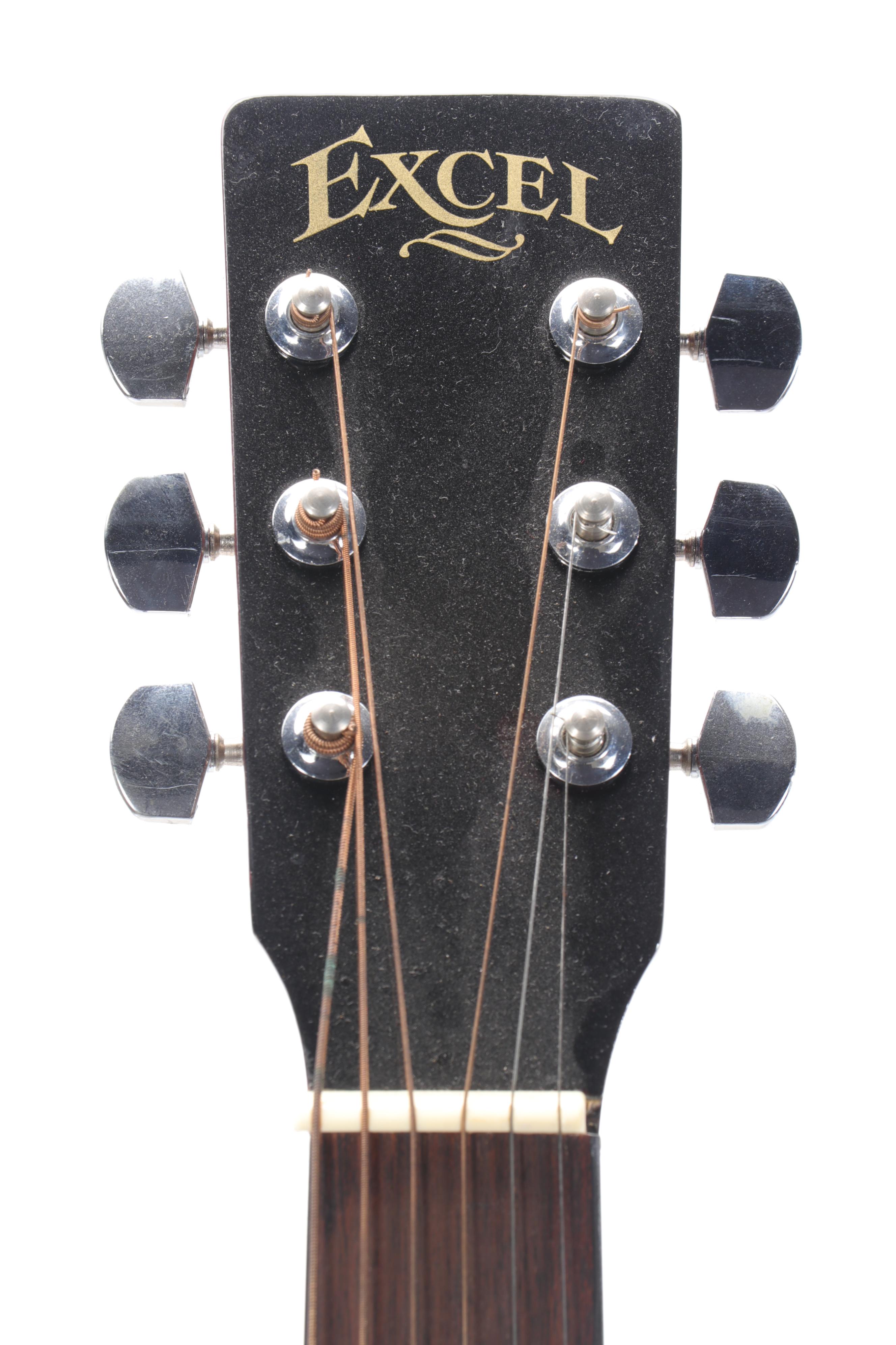 Excel EX90 Six-String Acoustic Guitar with Case