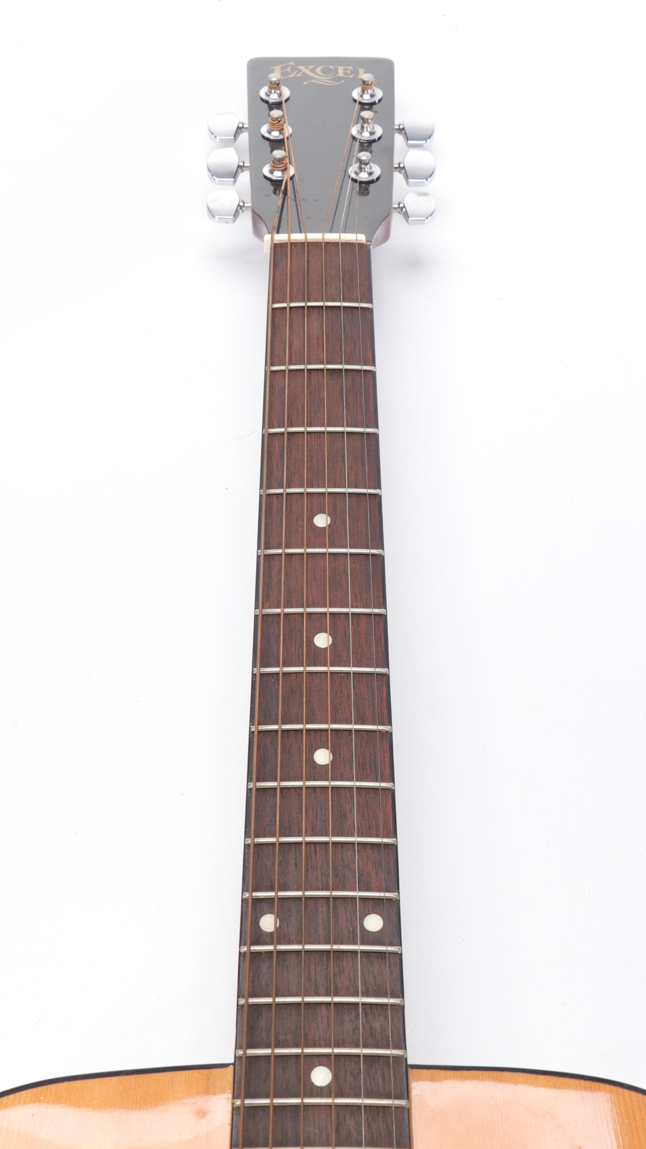 Excel EX90 Six-String Acoustic Guitar with Case