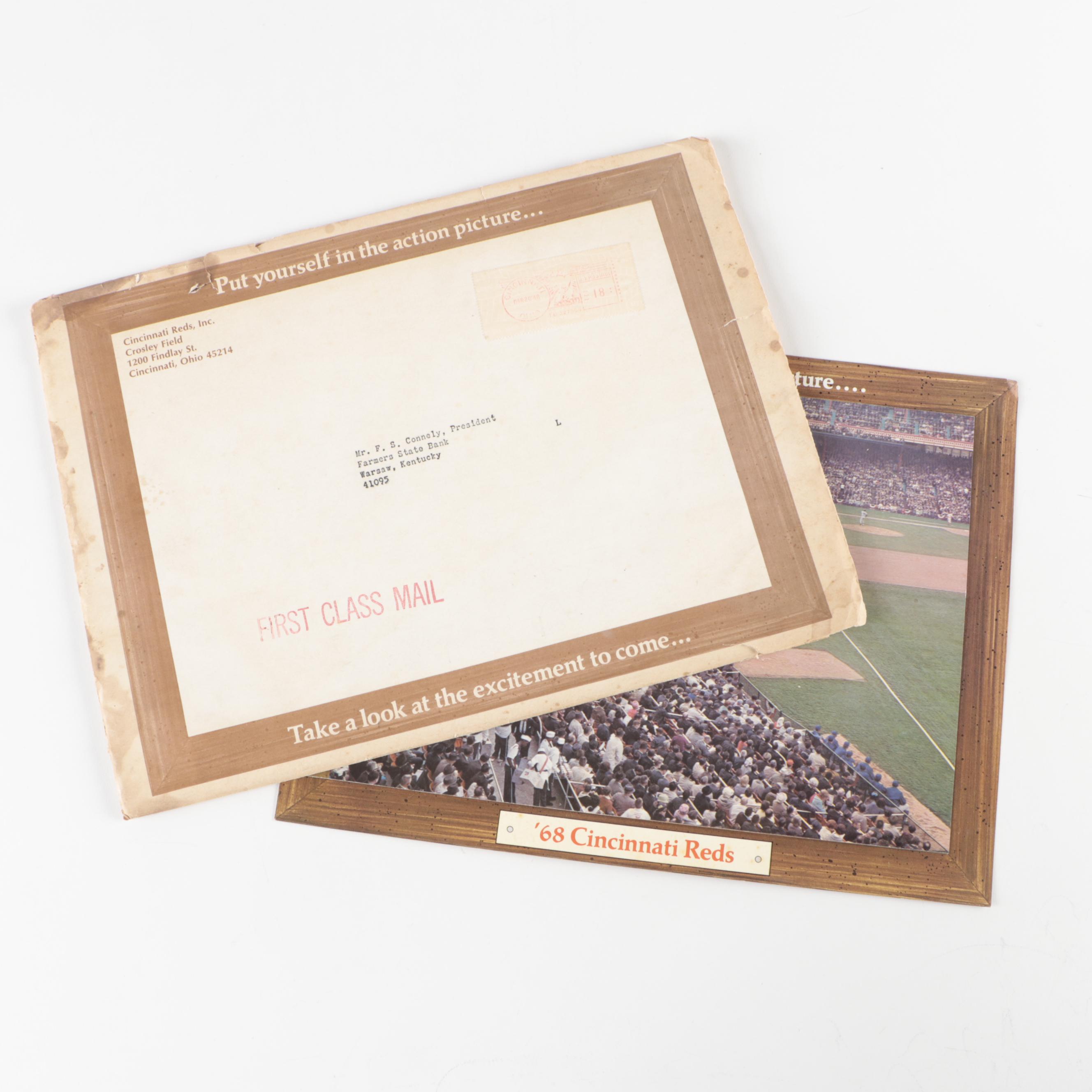 1940 Cincinnati Reds Score Card and 1968 Cincinnati Reds Promotional Booklet