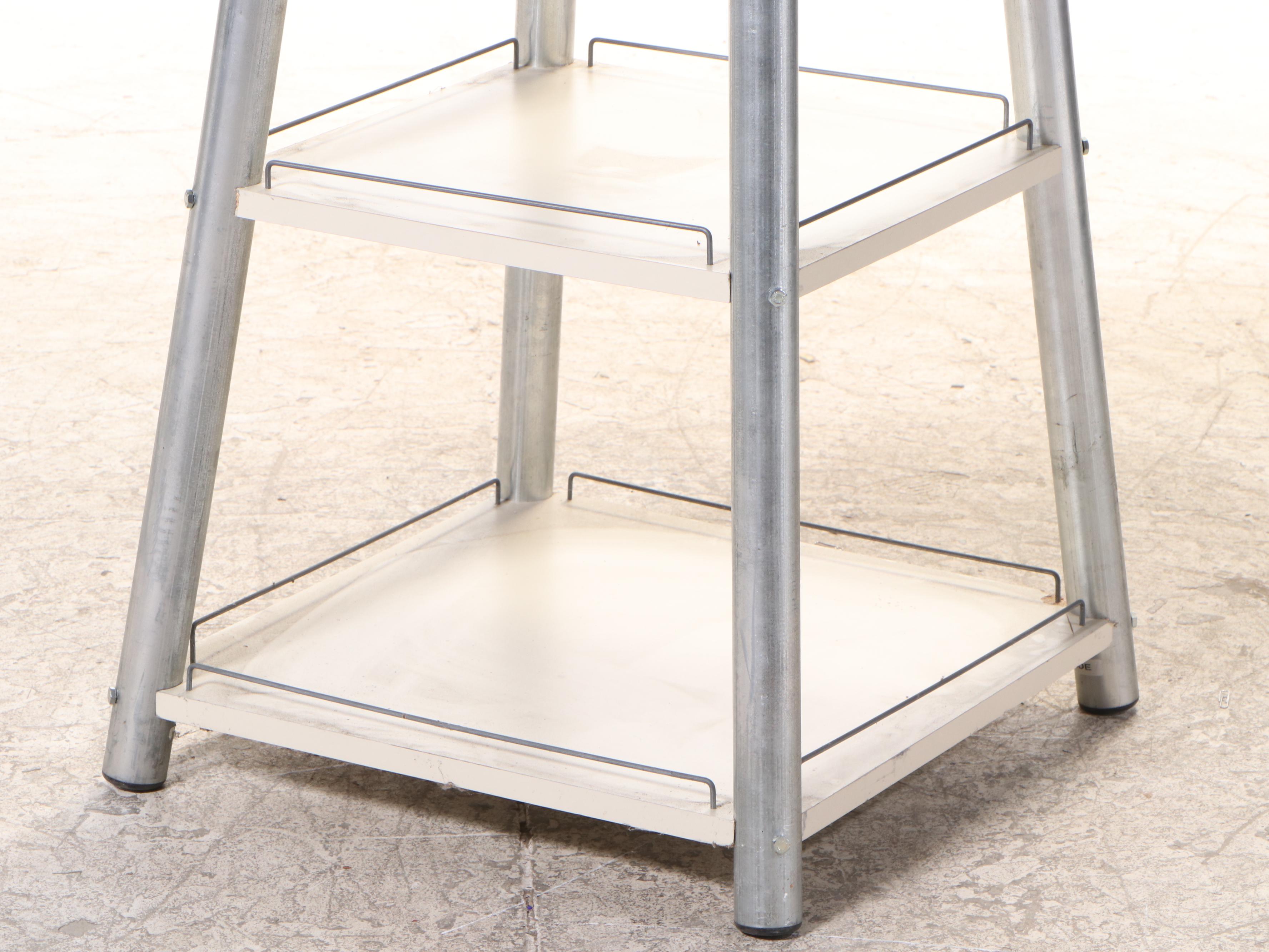 Buffalo Trace Distillery Laminate and Galvanized Metal Retail Display Stand