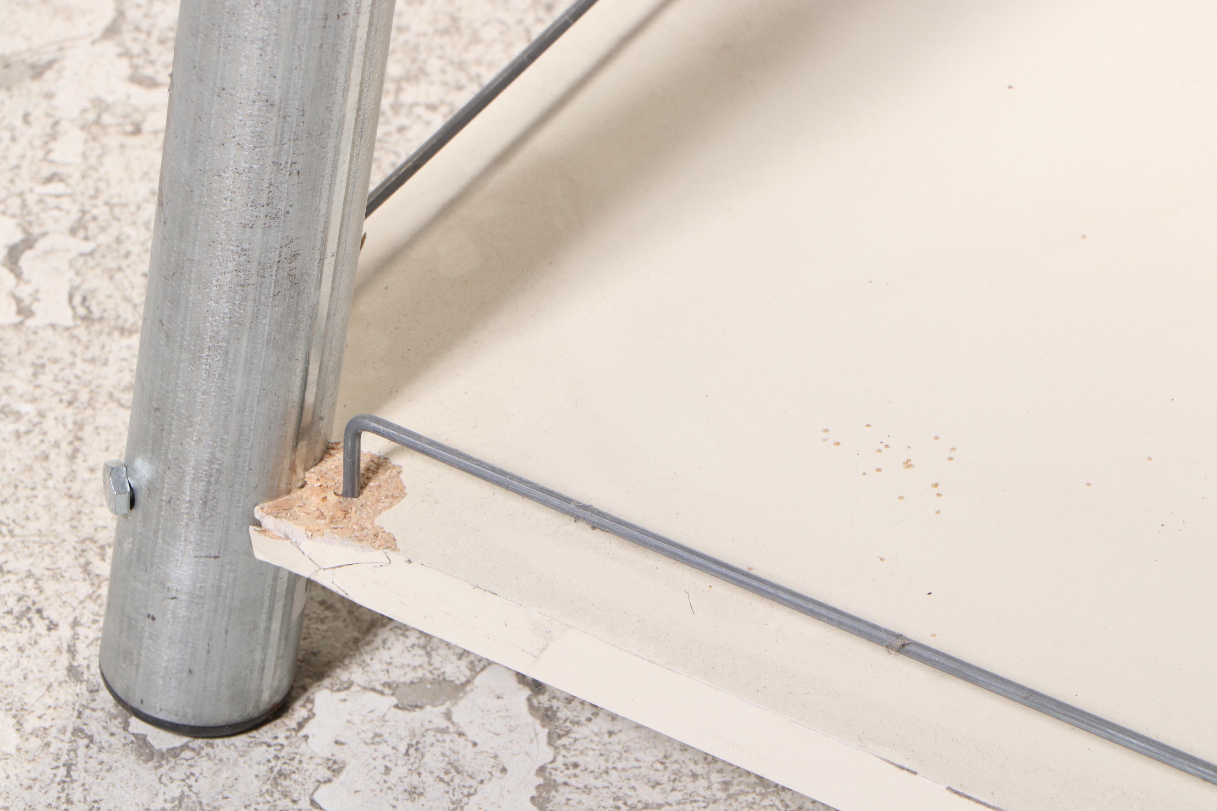 Buffalo Trace Distillery Laminate and Galvanized Metal Retail Display Stand