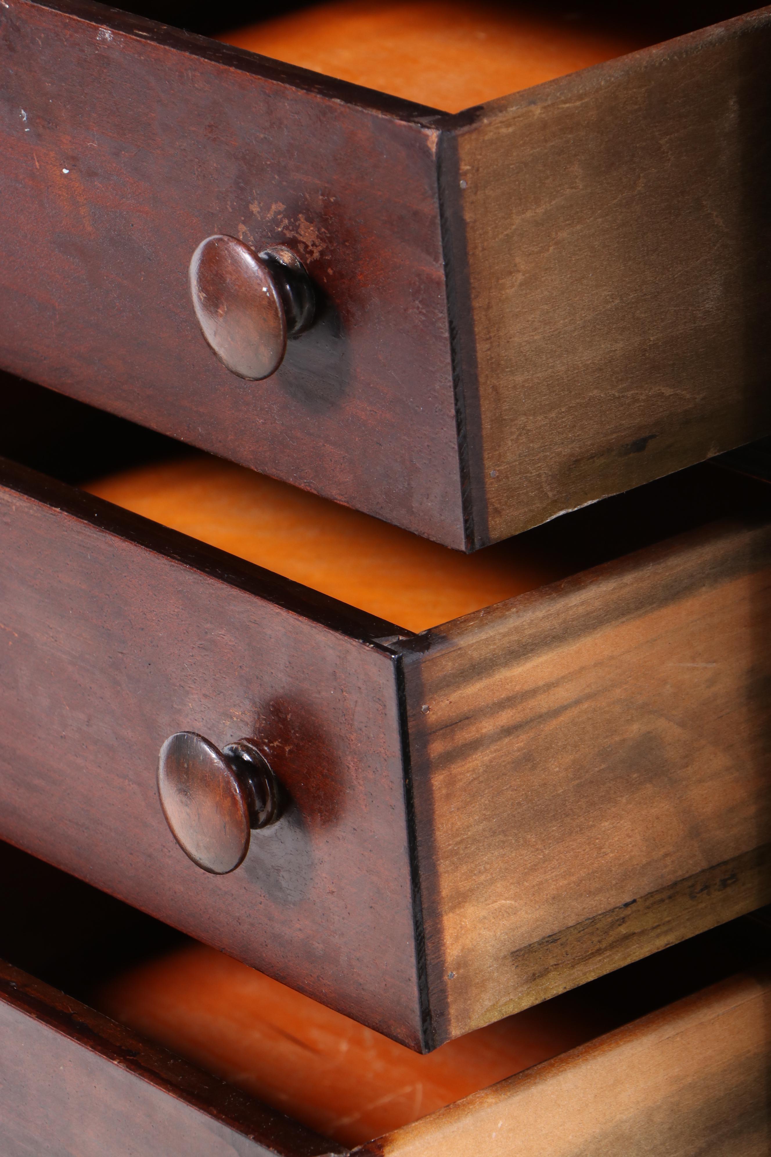 Streit Furniture, Cincinnati, OH Birch Chifferobe, 1920s