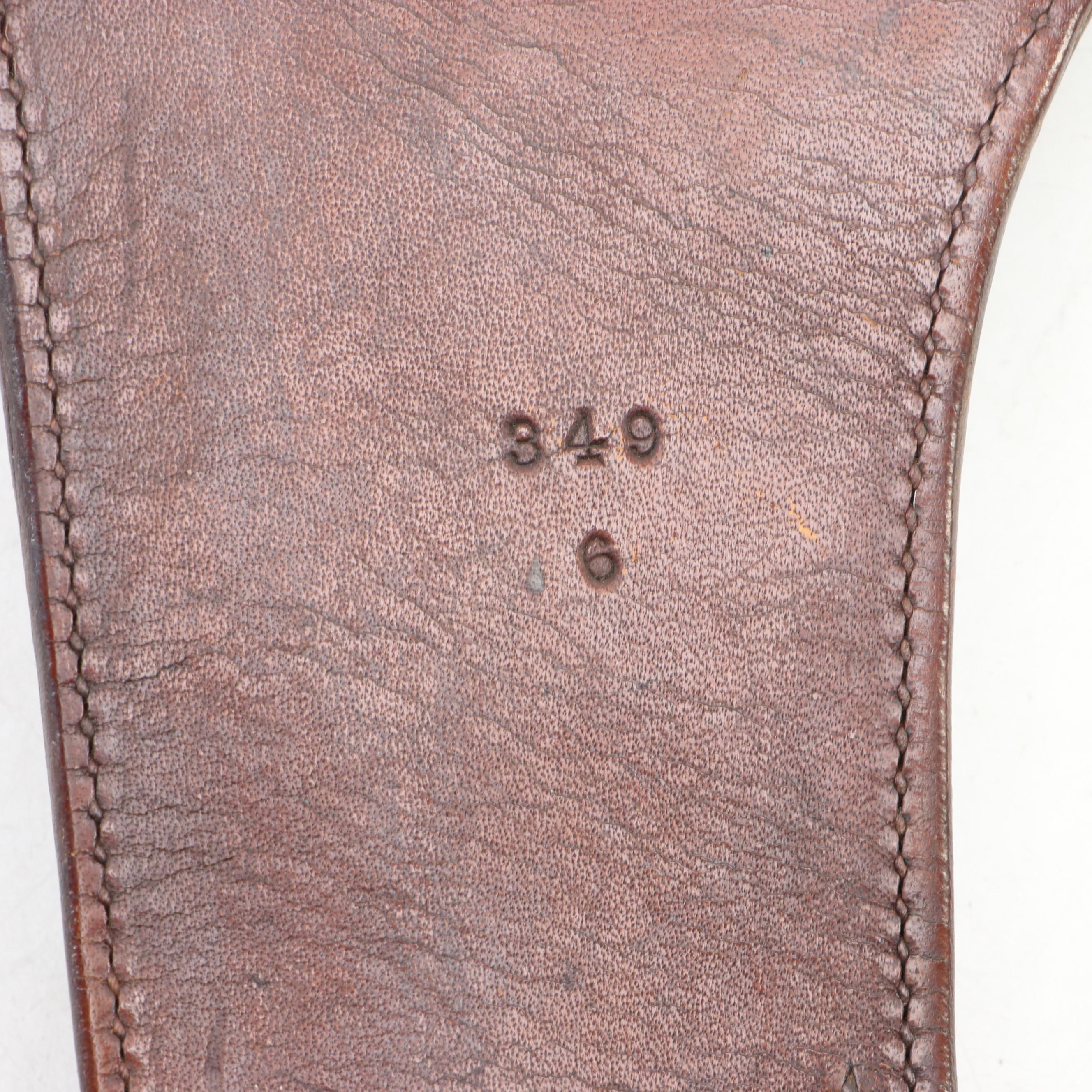 WWII Era with Other Reproduction Leather and Cotton Canvas Holsters