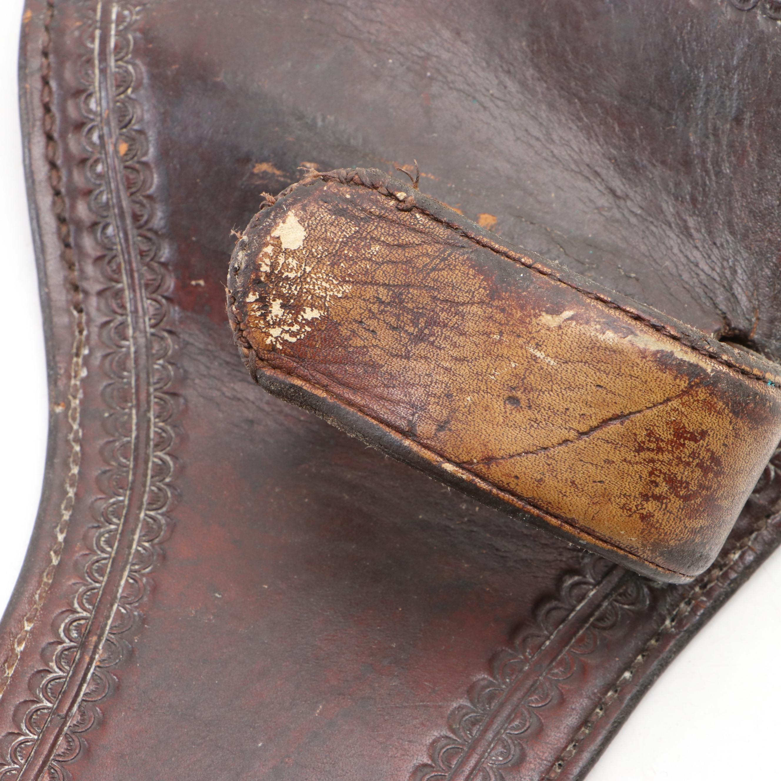 WWII Era with Other Reproduction Leather and Cotton Canvas Holsters