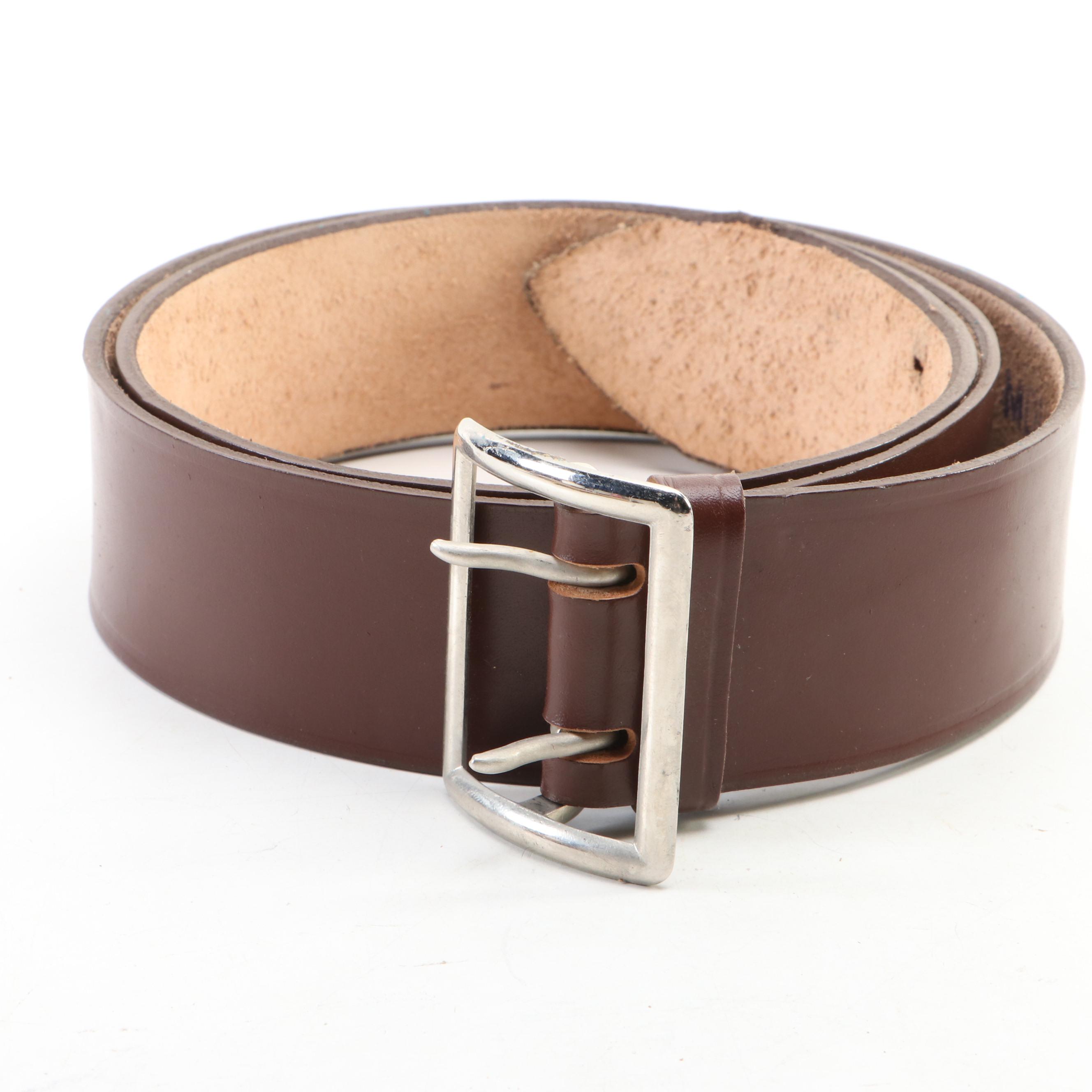 WWII Era with Other Reproduction Leather and Cotton Canvas Holsters