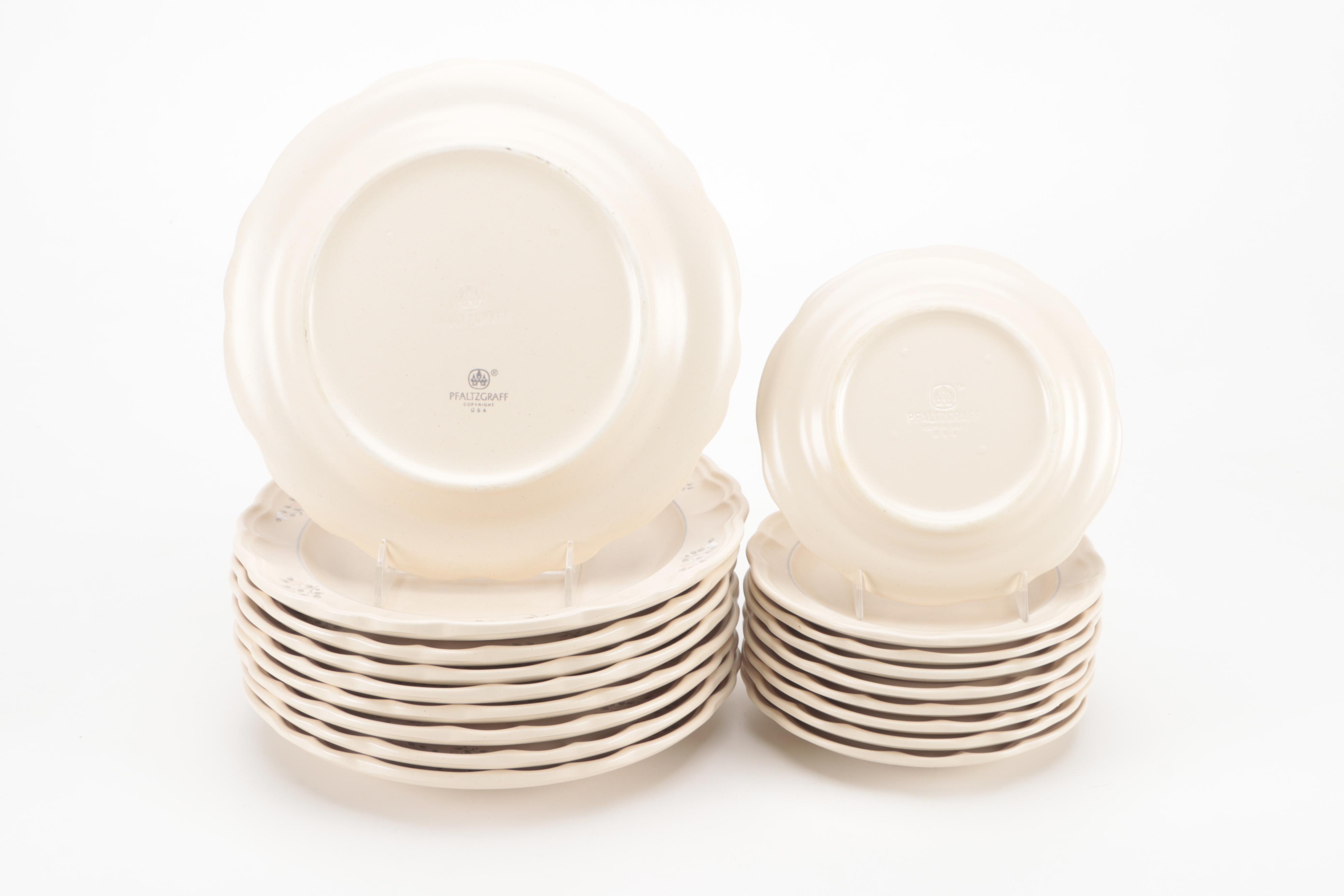 Pfaltzgraff "Heirloom" Stoneware Dinnerware, 1984