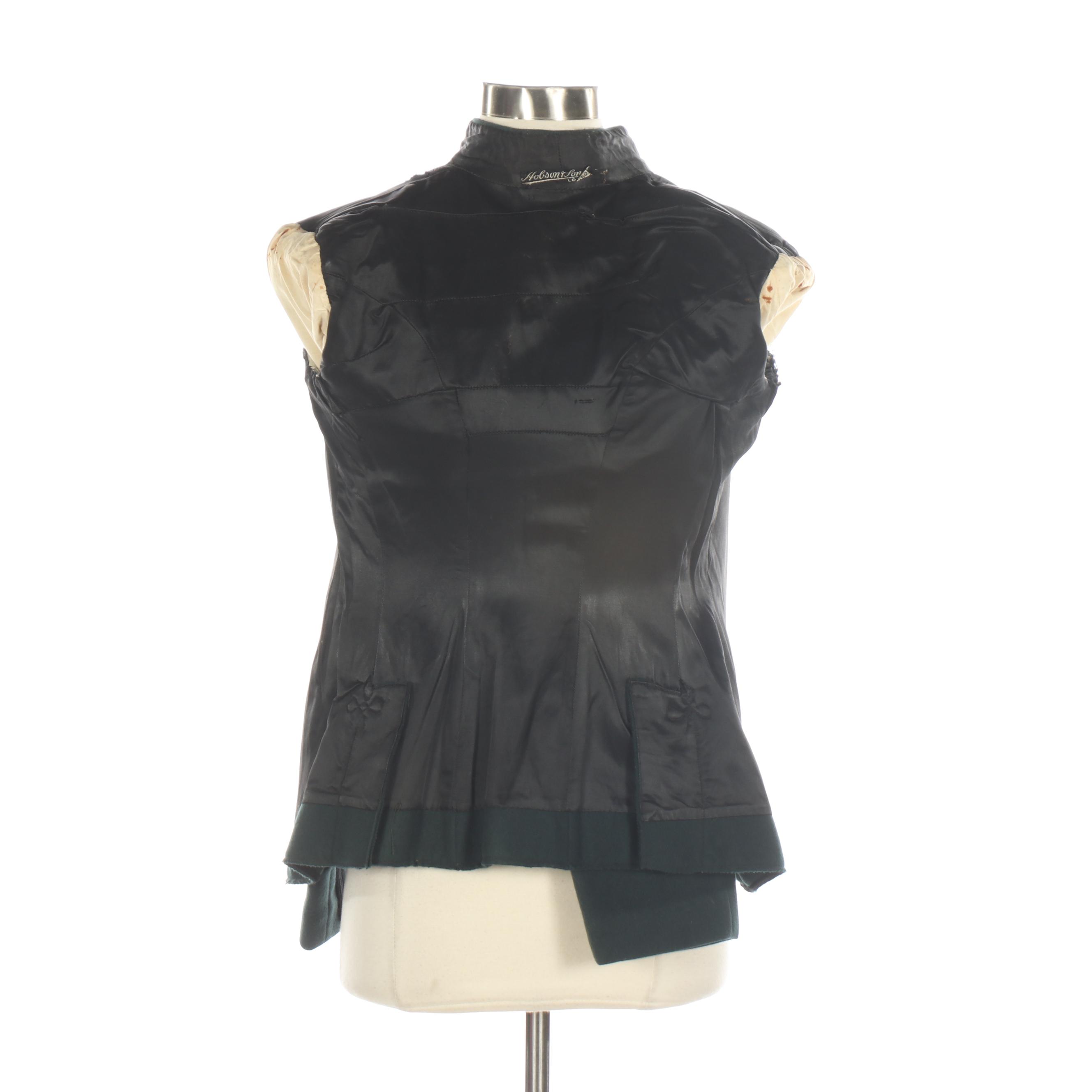 WWI Era British Army Irish Guards Piper Rifle Green Doublet