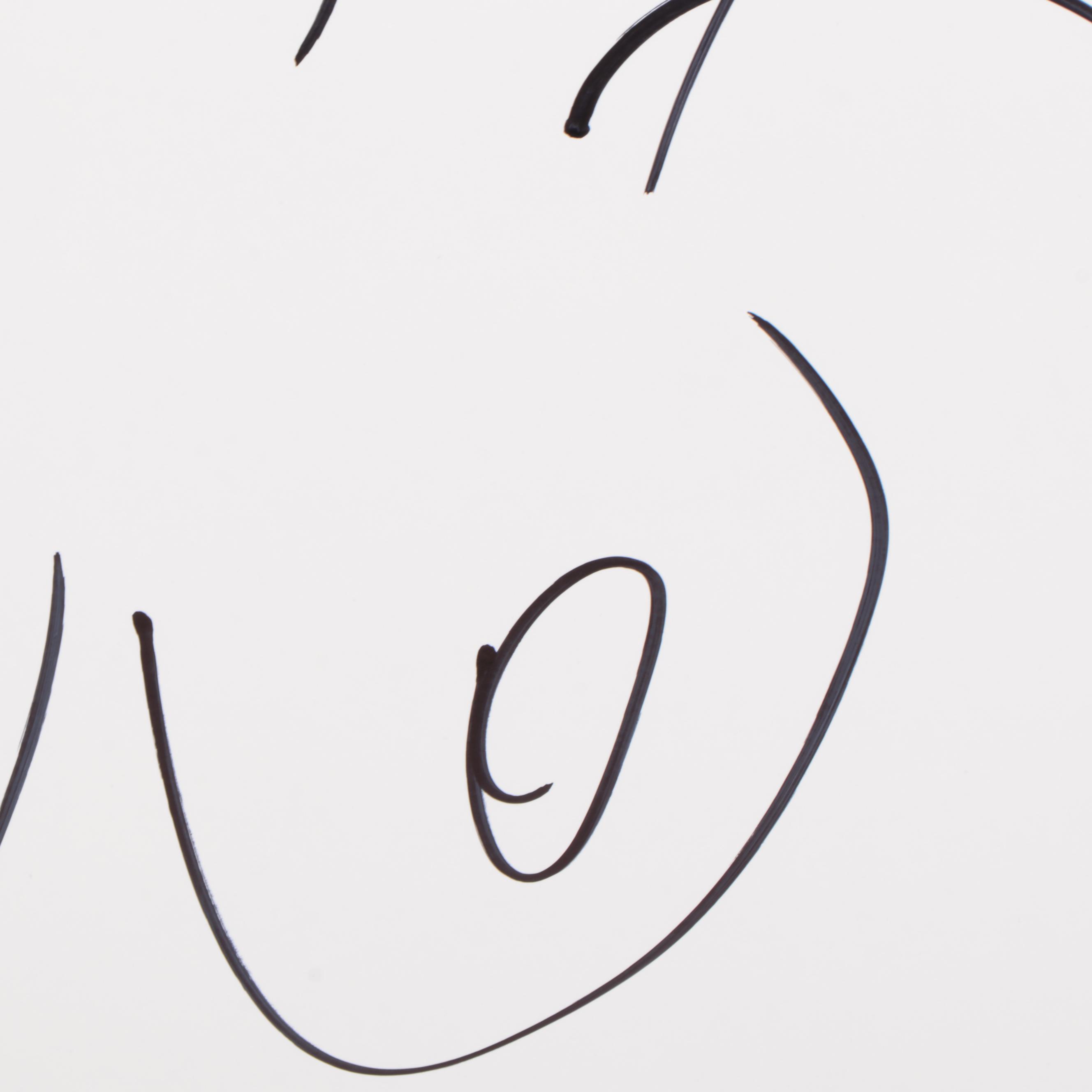 Peter Keil Ink Drawing of Nude