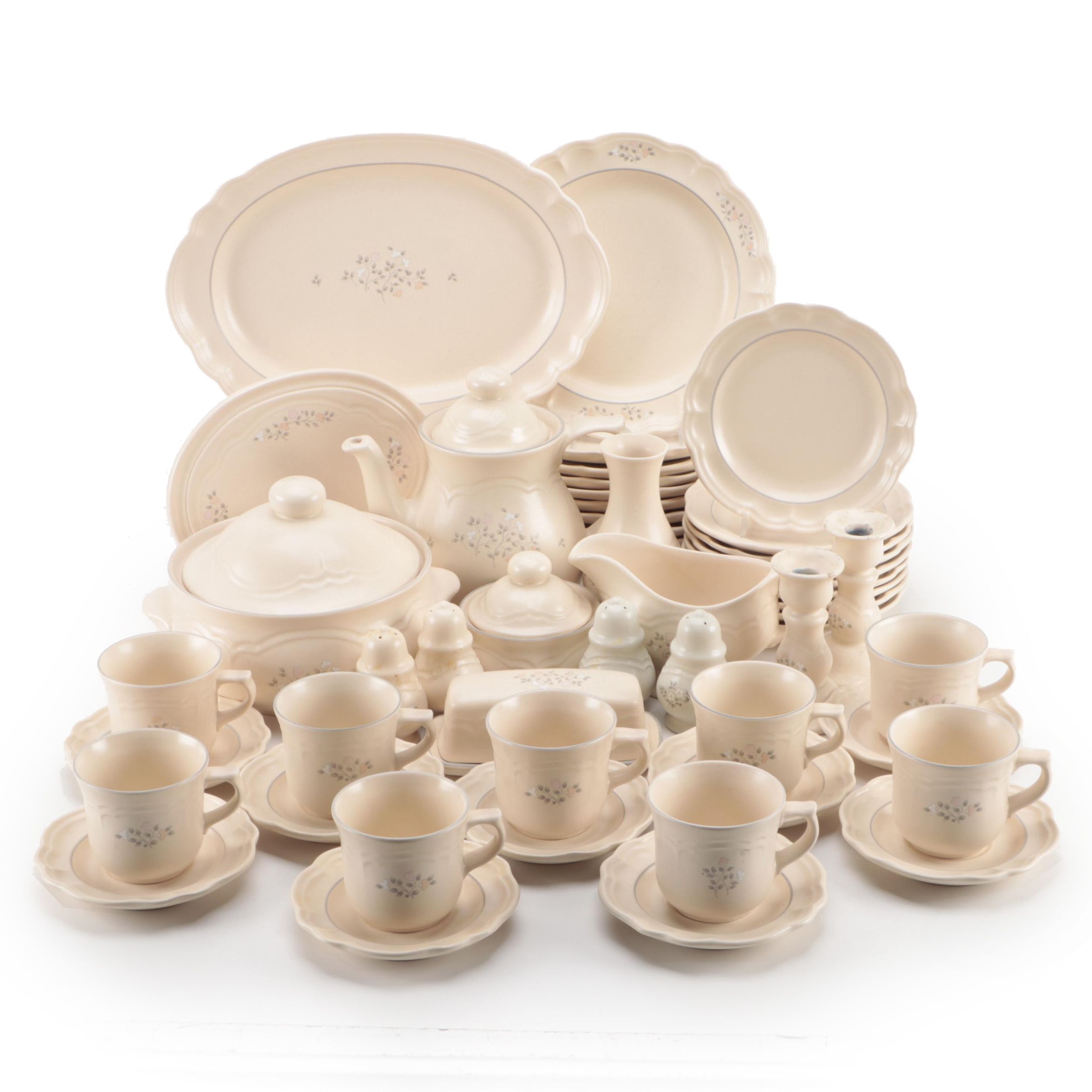 Pfaltzgraff "Heirloom" Stoneware Dinnerware, 1984