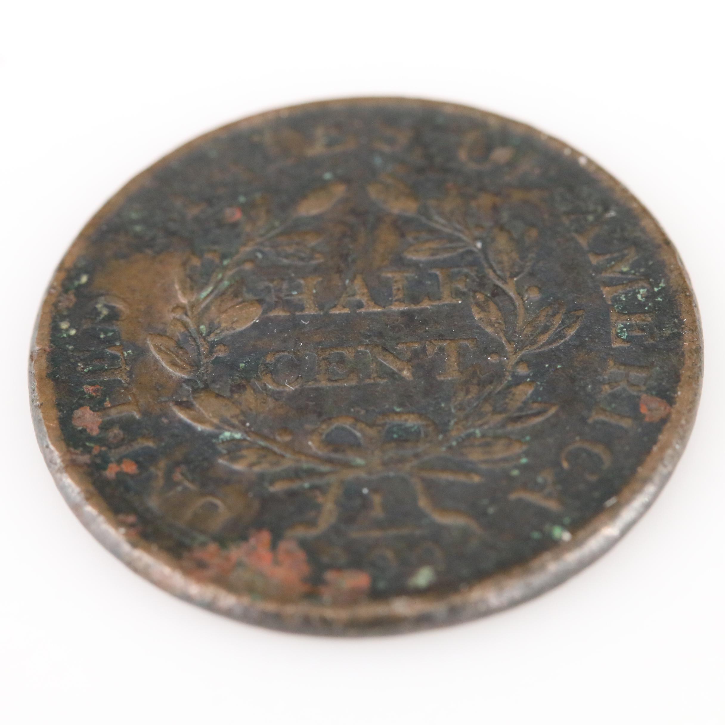 1807 Draped Bust Half Cent