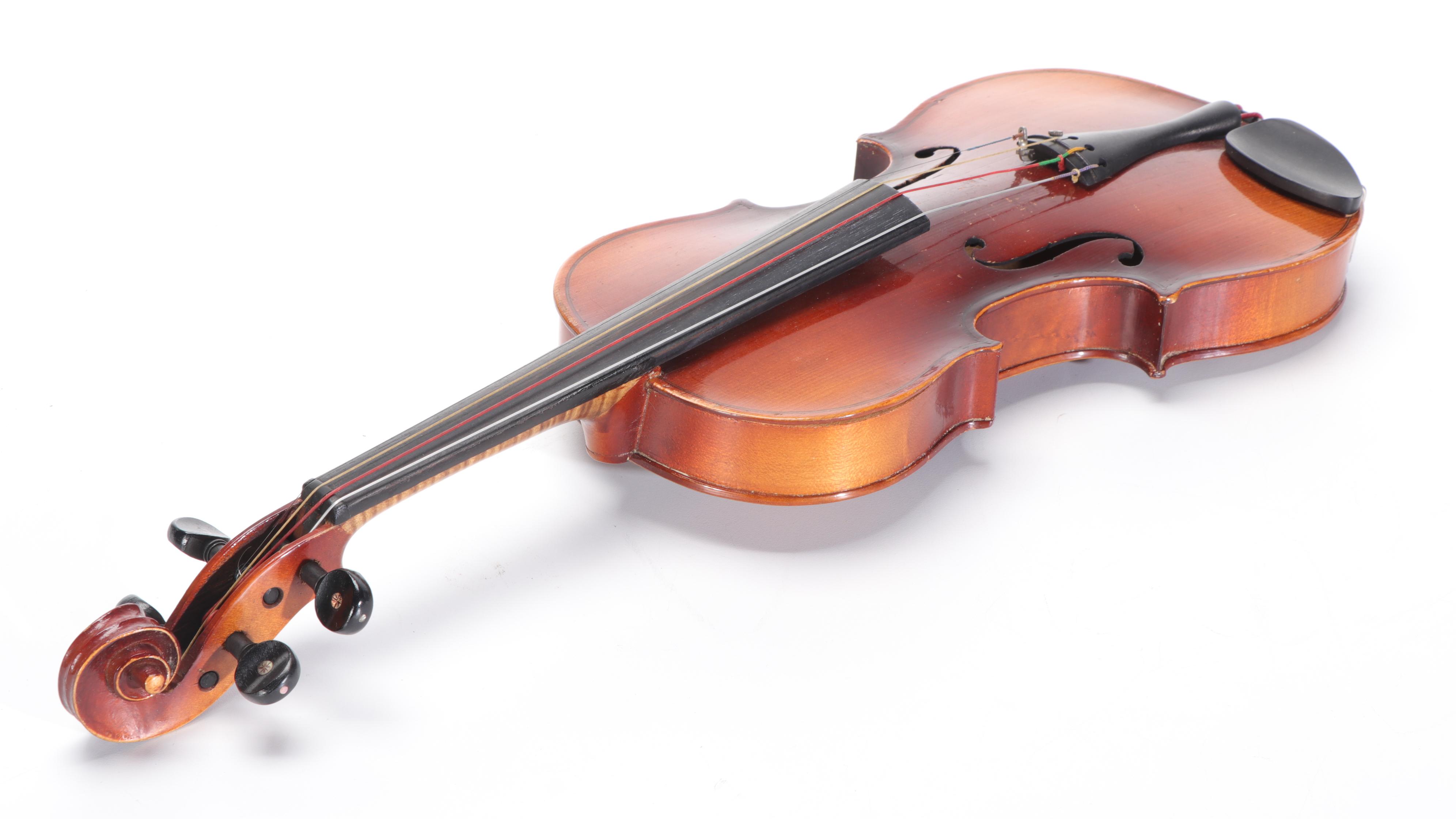 Stradivarius Replica 4/4 Violin with Bow and Case