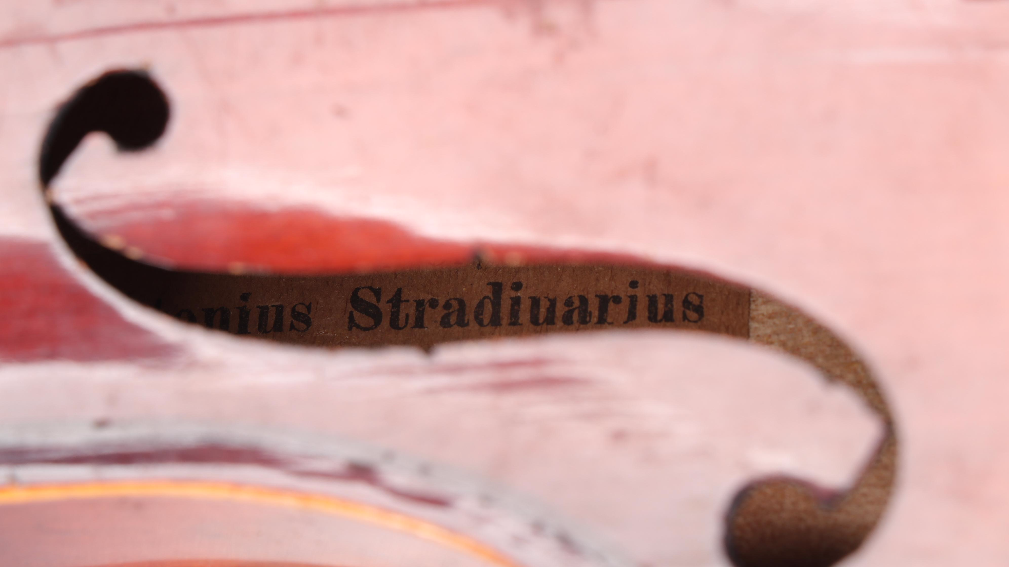 Stradivarius Replica 4/4 Violin with Bow and Case