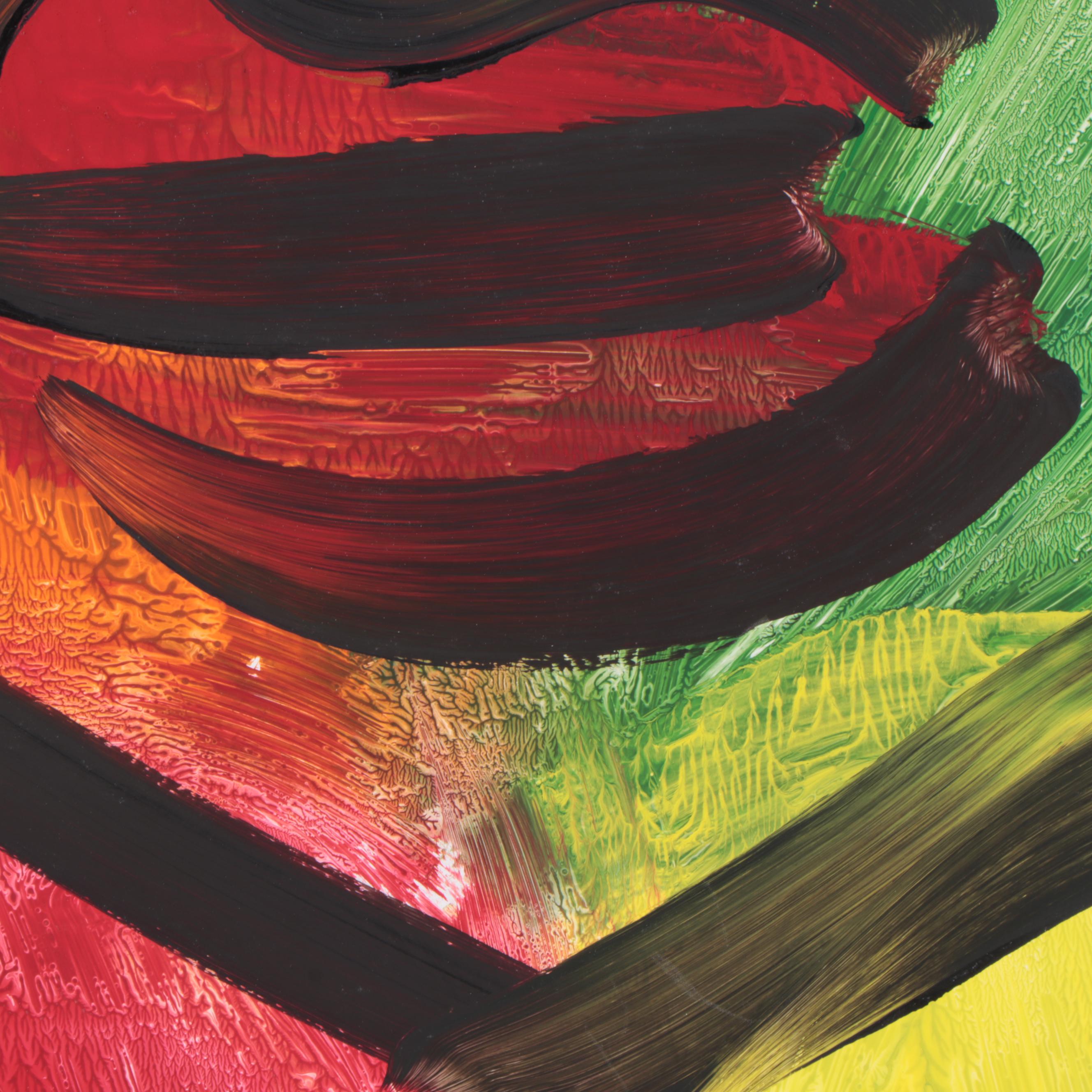 Peter Keil Abstract Acrylic Portrait