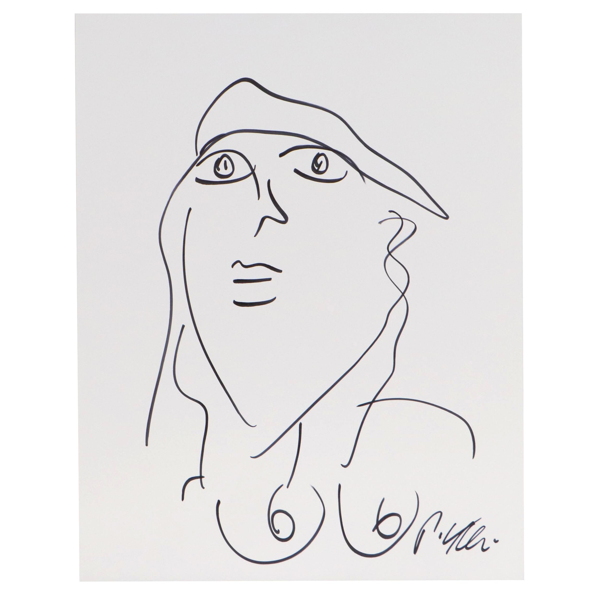 Peter Keil Abstract Marker Portrait