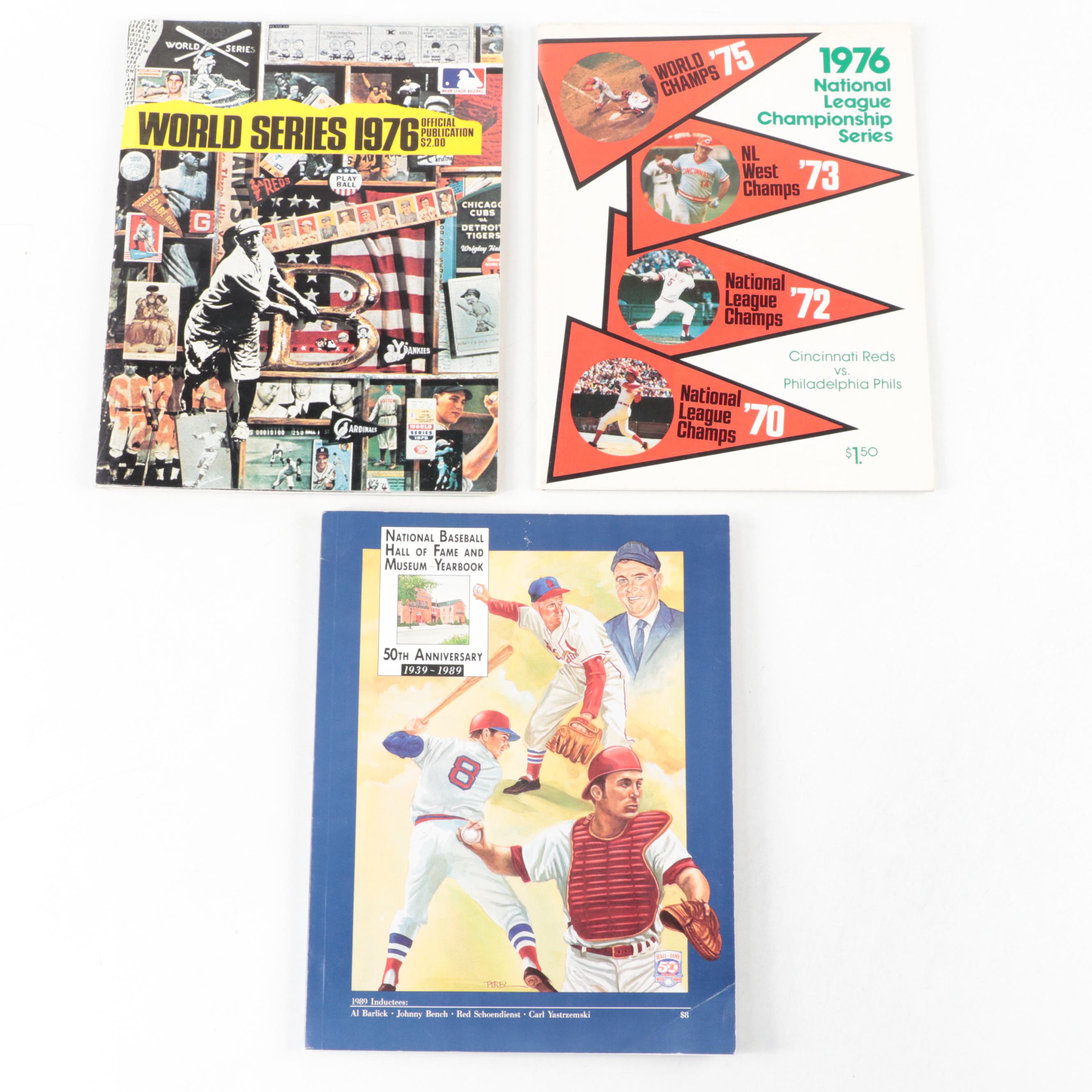 Cincinnati Reds Johnny Bench Last Home Run Photograph, Programs, Cards, More