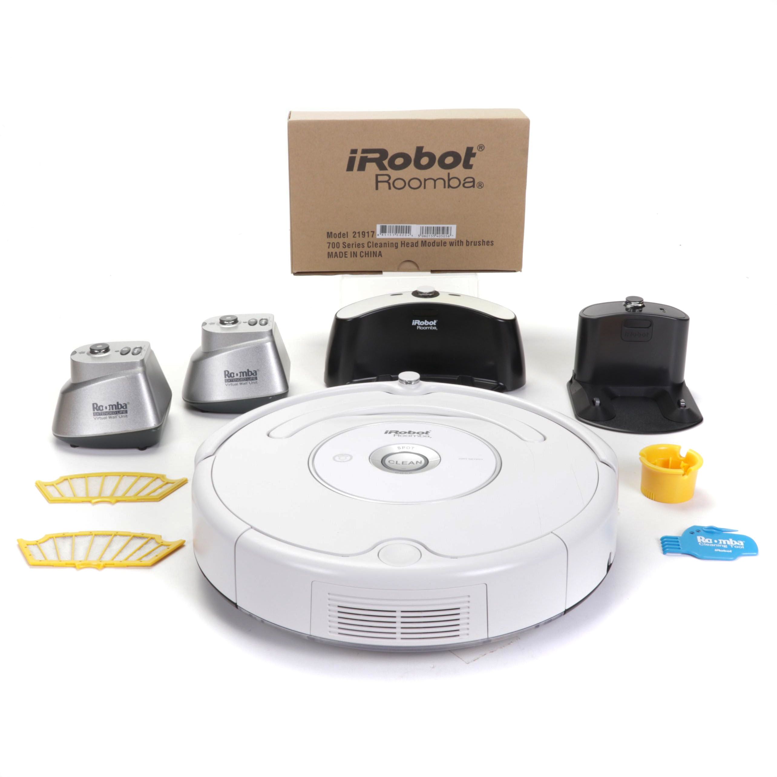 iRobot Roomba Automatic Vacuum Model 589 with Dock, Accessories
