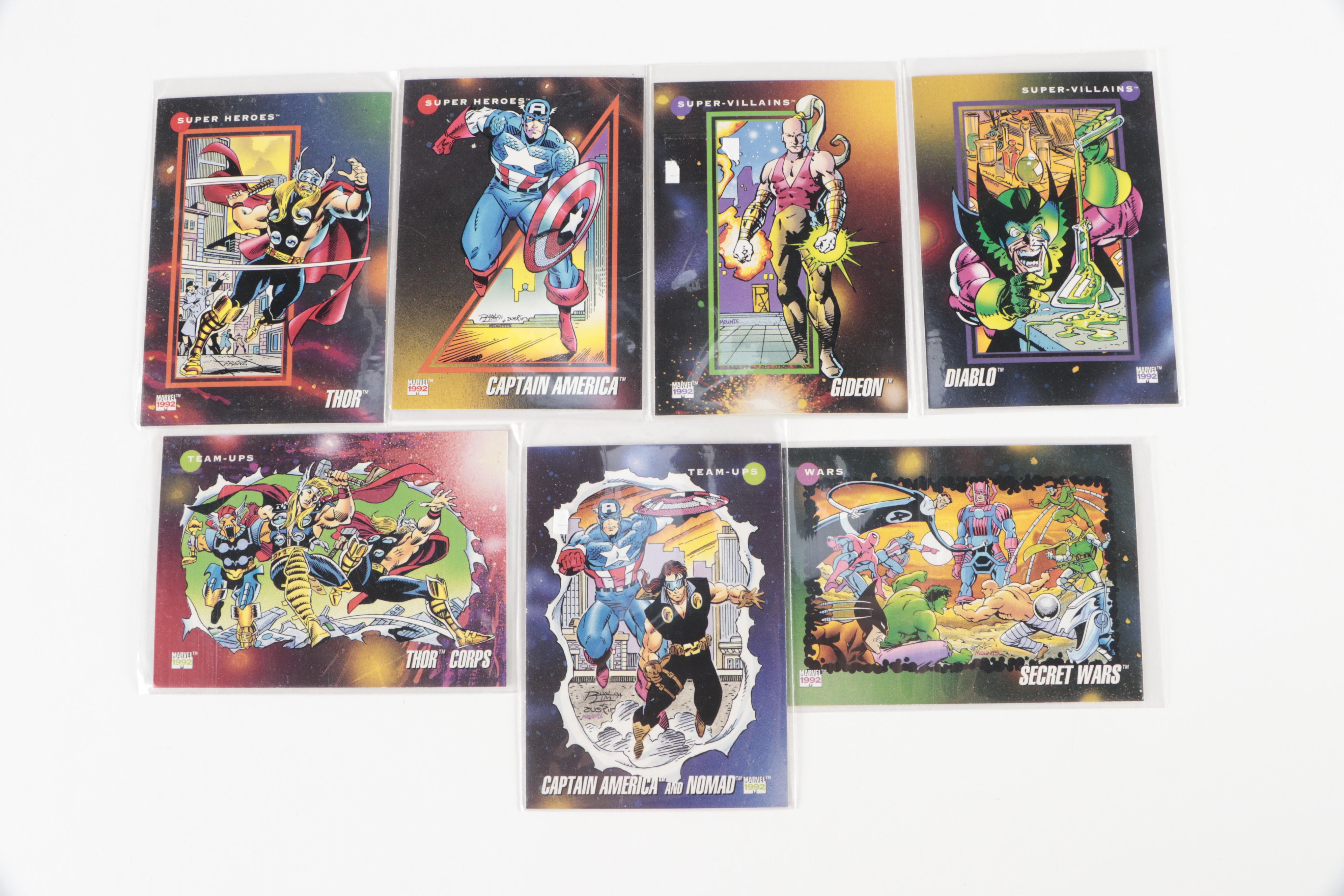 Fleer, More Marvel, DC Trading Cards with Inserts, Holograms and More