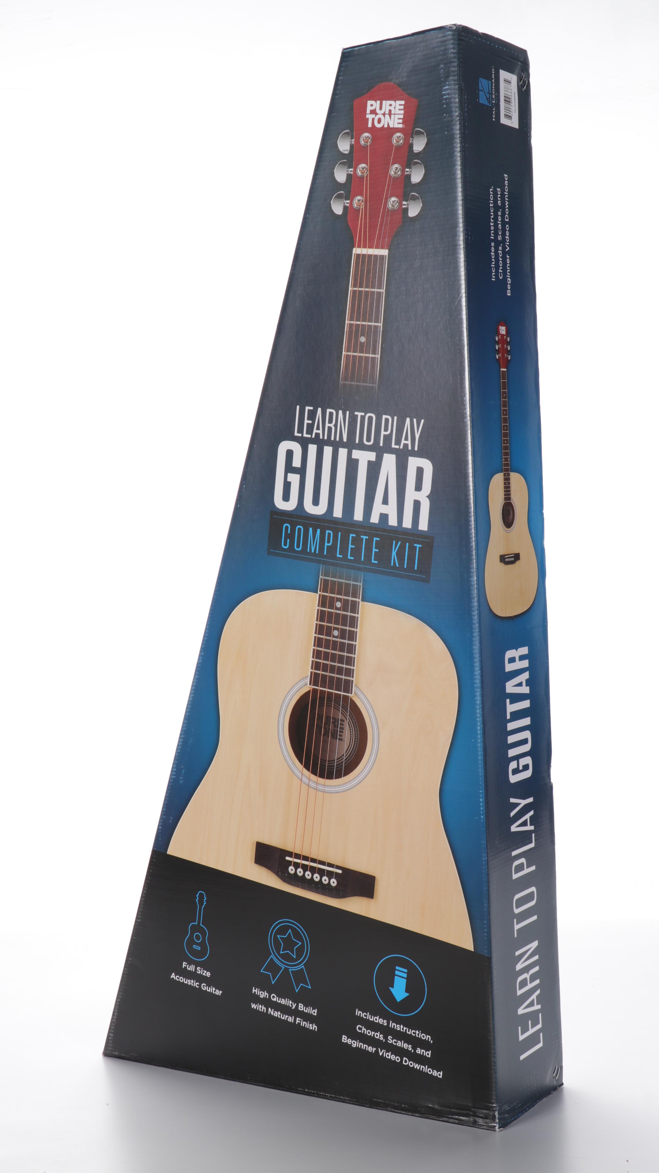 Hal Leonard Pure Tone Learn to Play Guitar Complete Kit