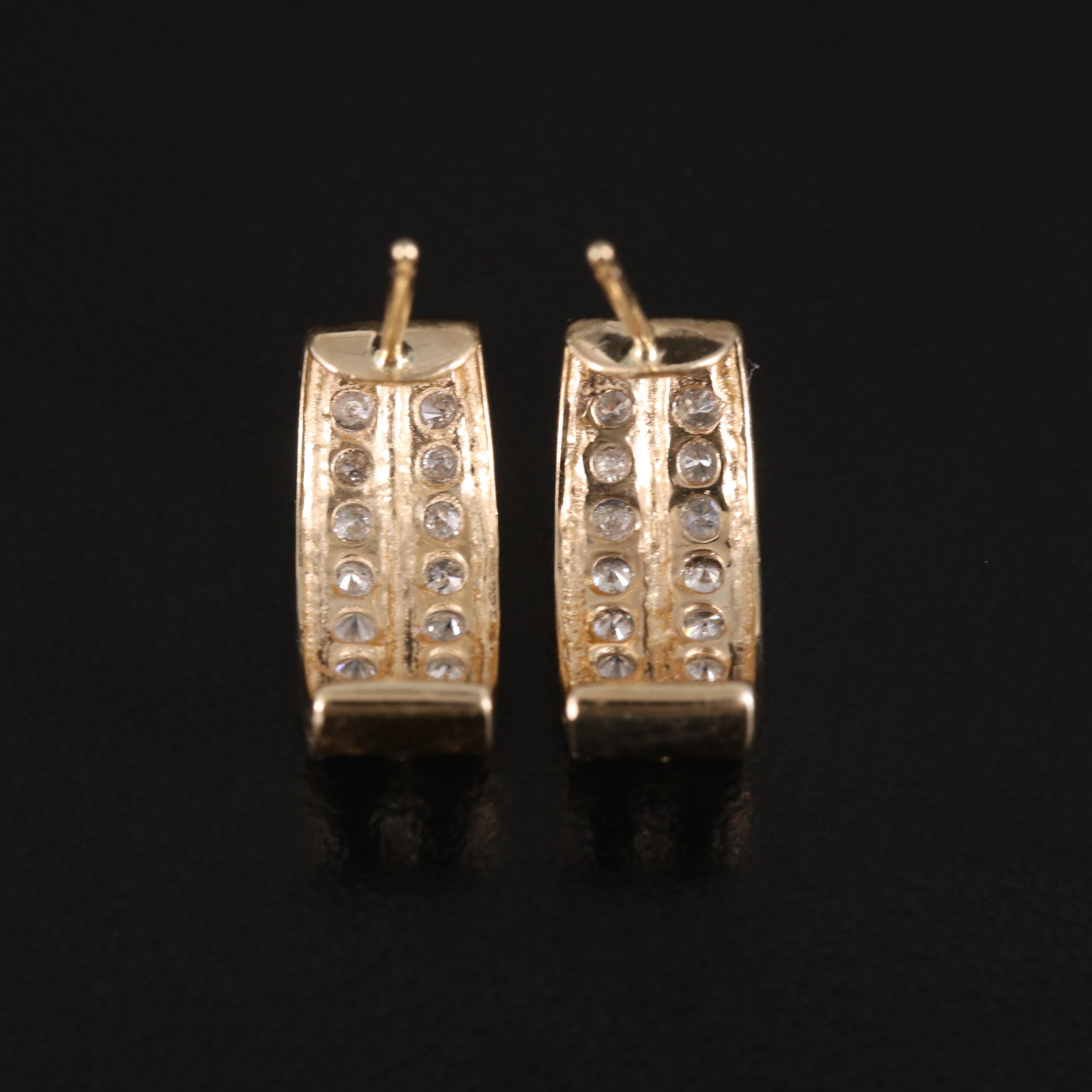 14K 0.37 CTW Diamond Earrings