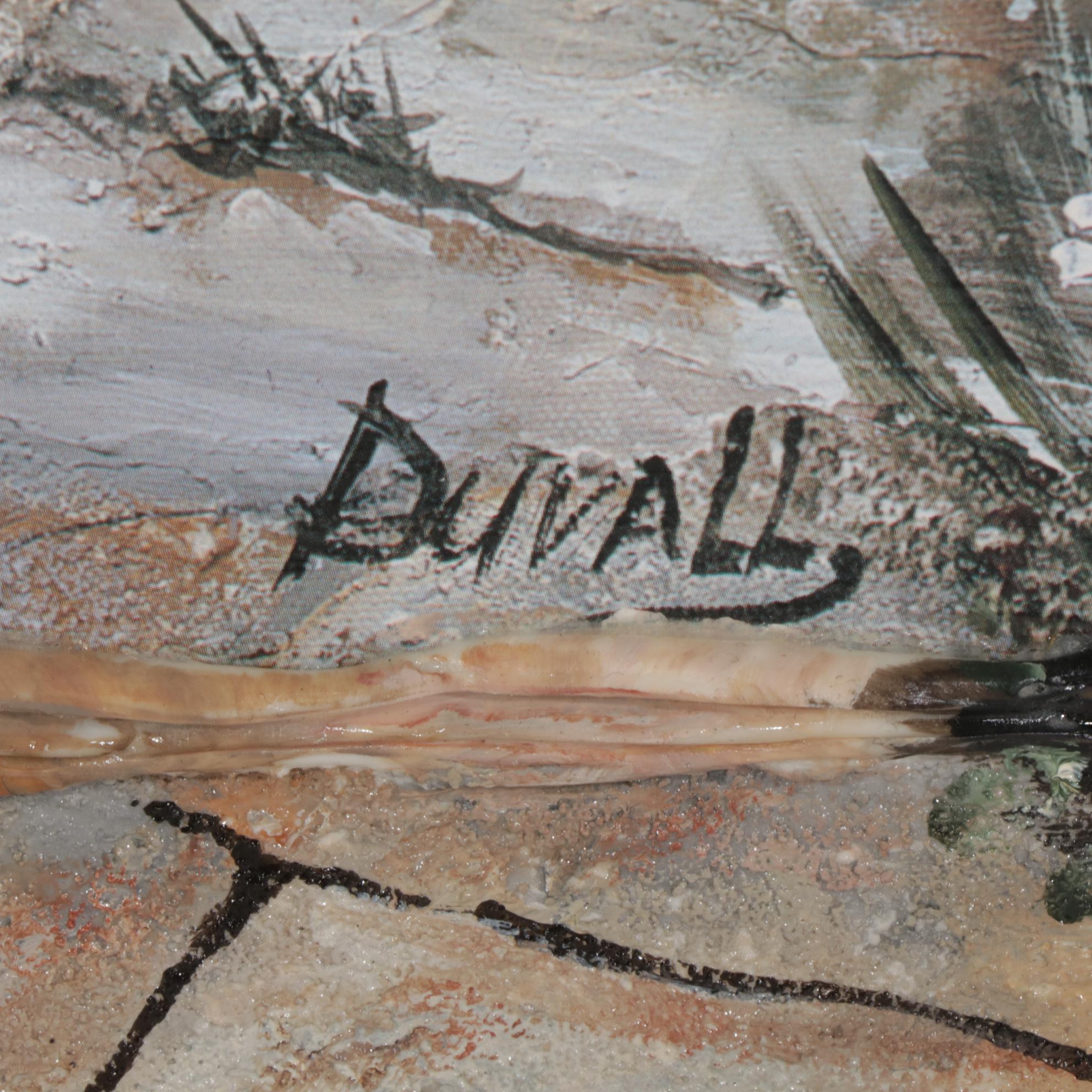 Offset Lithograph After Roger Duvall "Passageway in Provence"