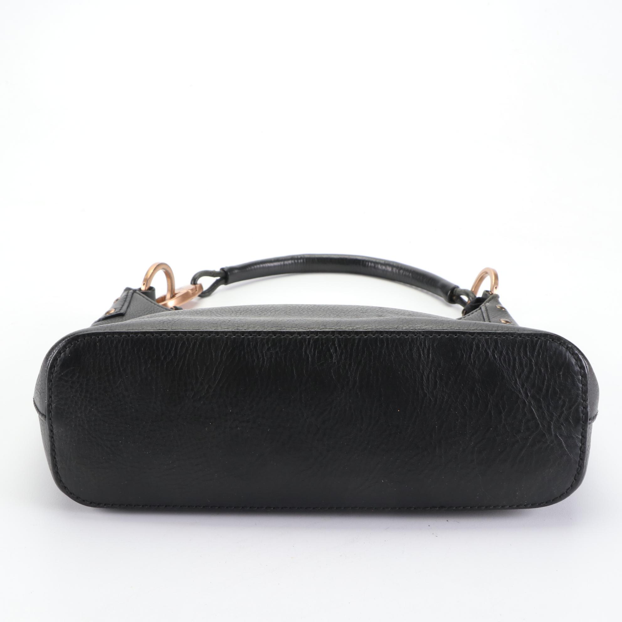 Gucci Hobo Shoulder Bag Small in Black Leather