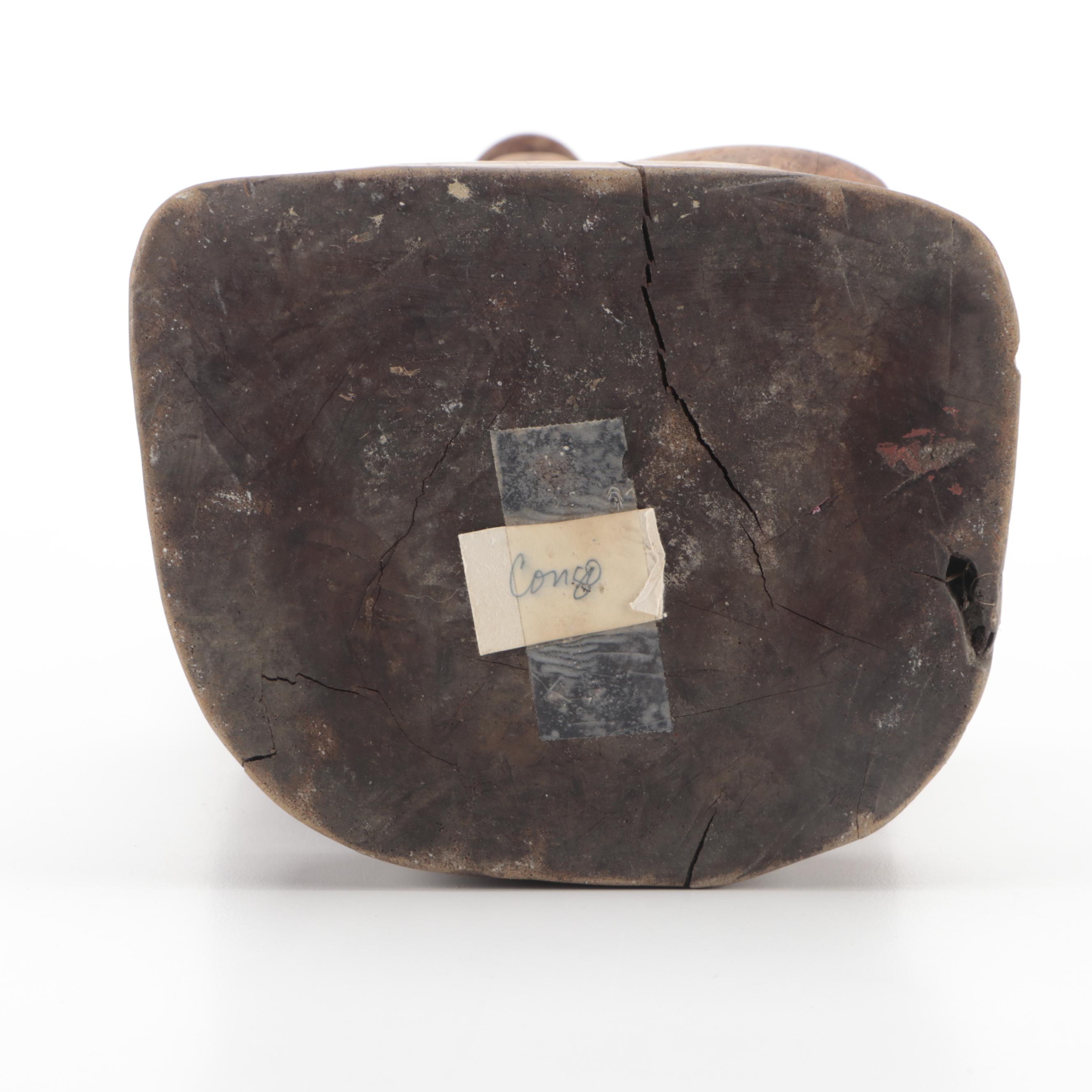 Yombe Wood Maternity Figure, Central Africa