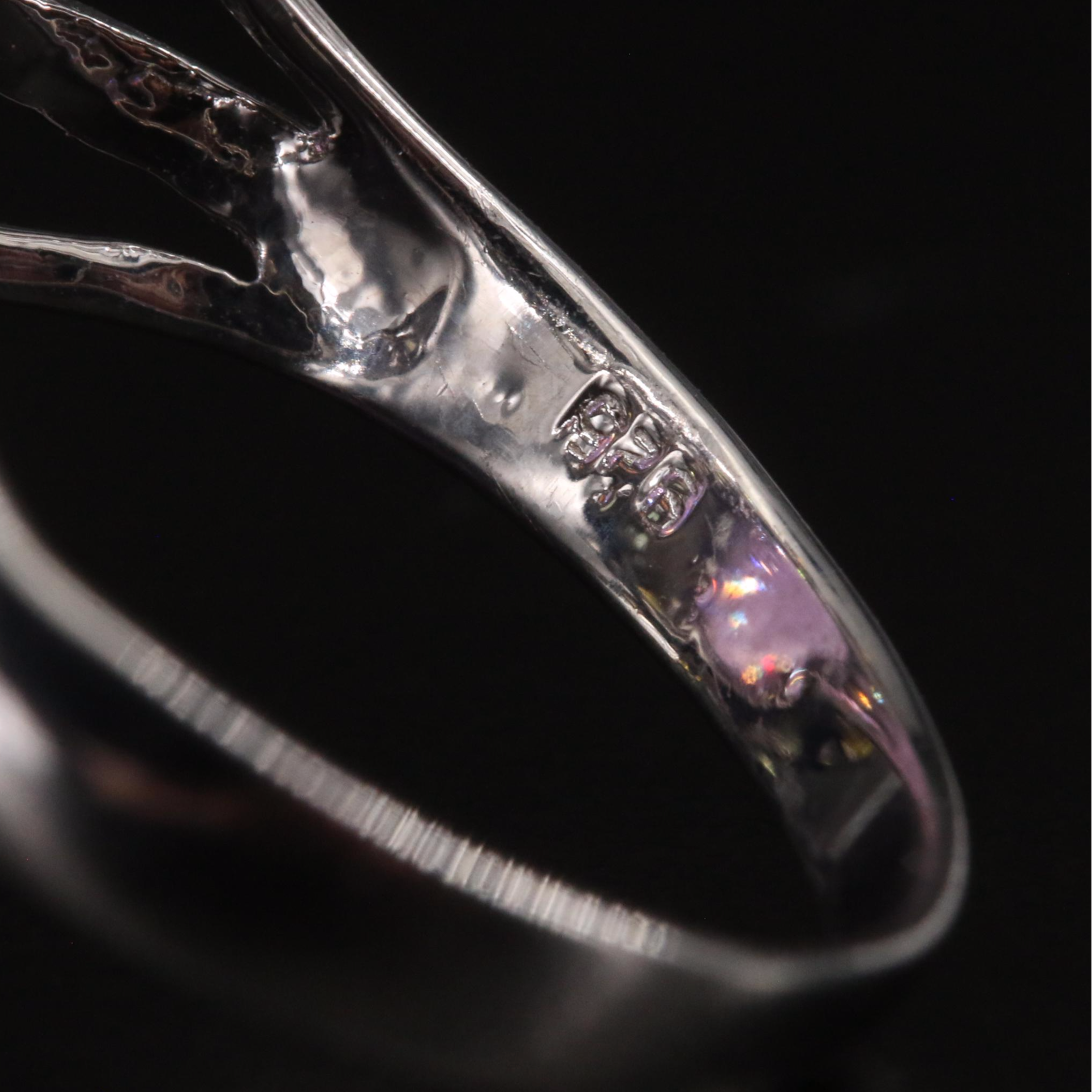 Sterling Amethyst and Sapphire Ring