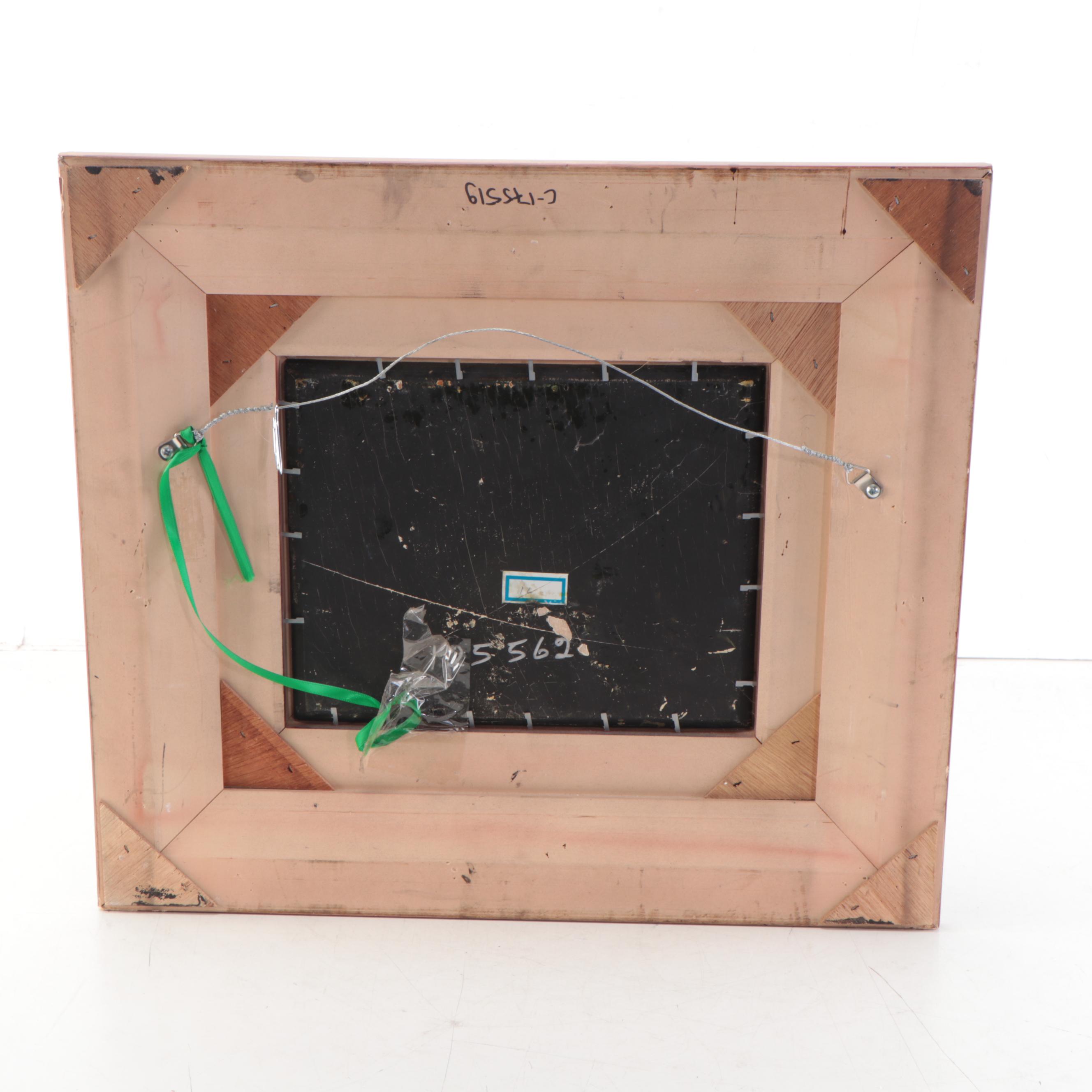 Landscape Oil Painting of Forest, Mid-20th Century