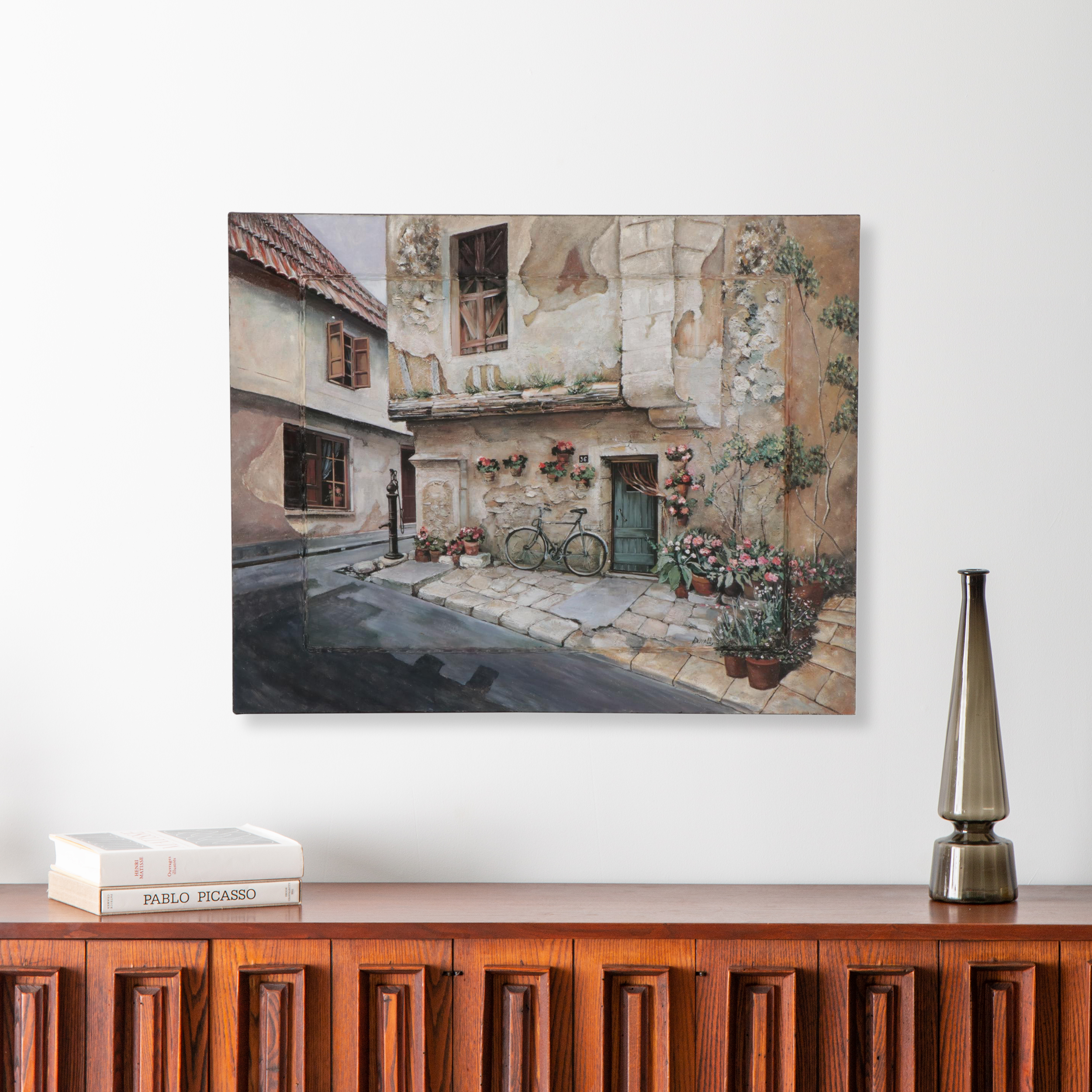 Offset Lithograph After Roger Duvall "Passageway in Provence"