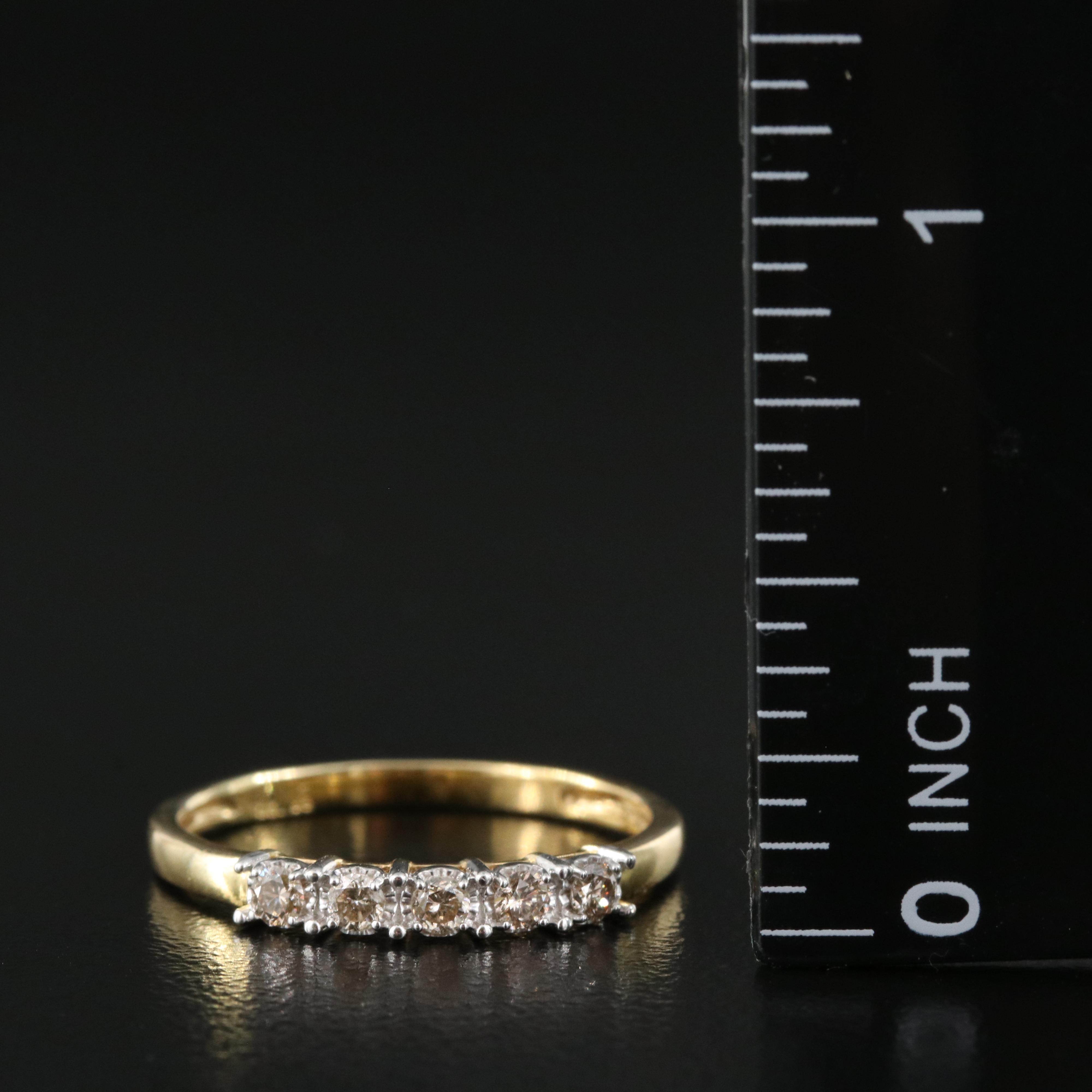 Sterling Diamond Ring