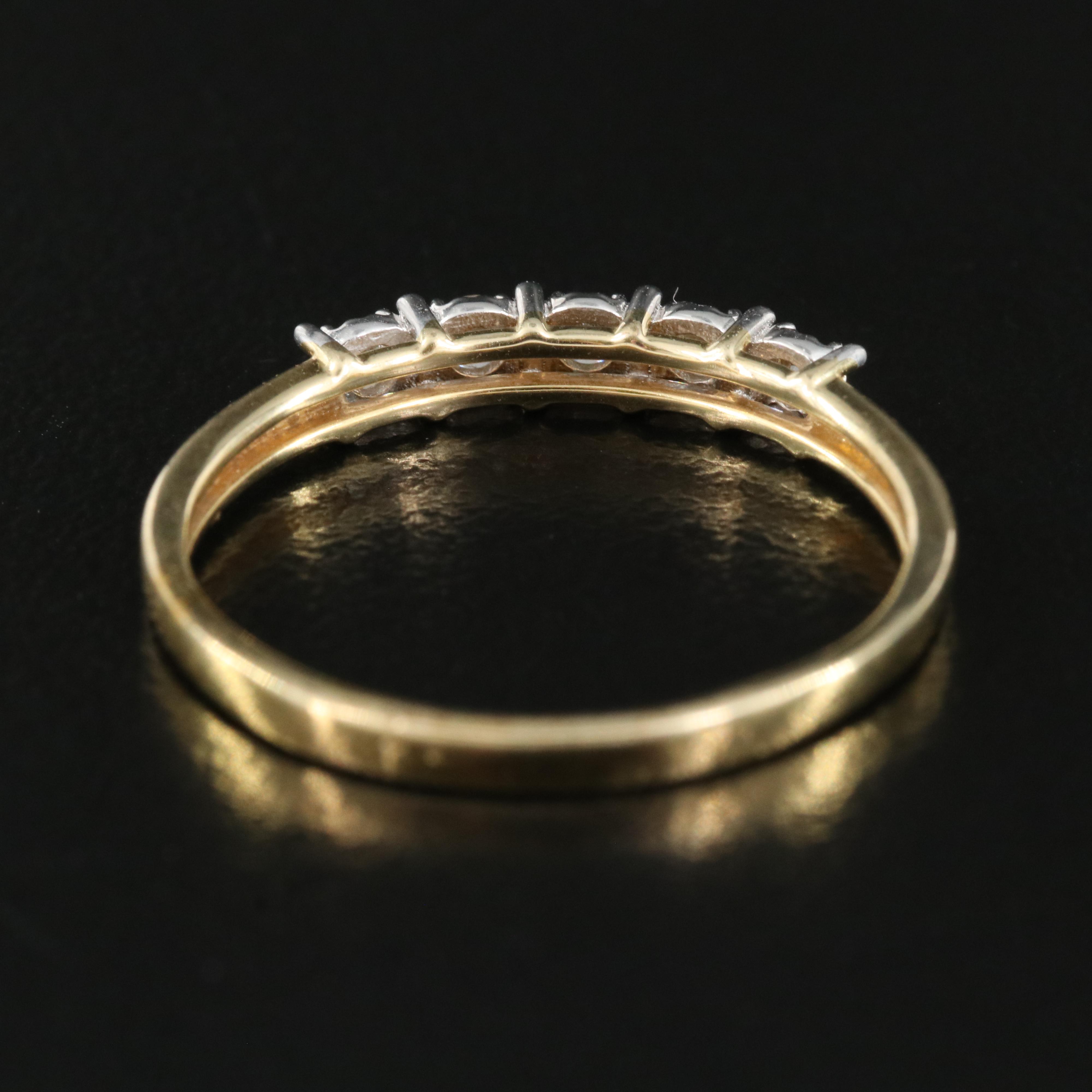 Sterling Diamond Ring