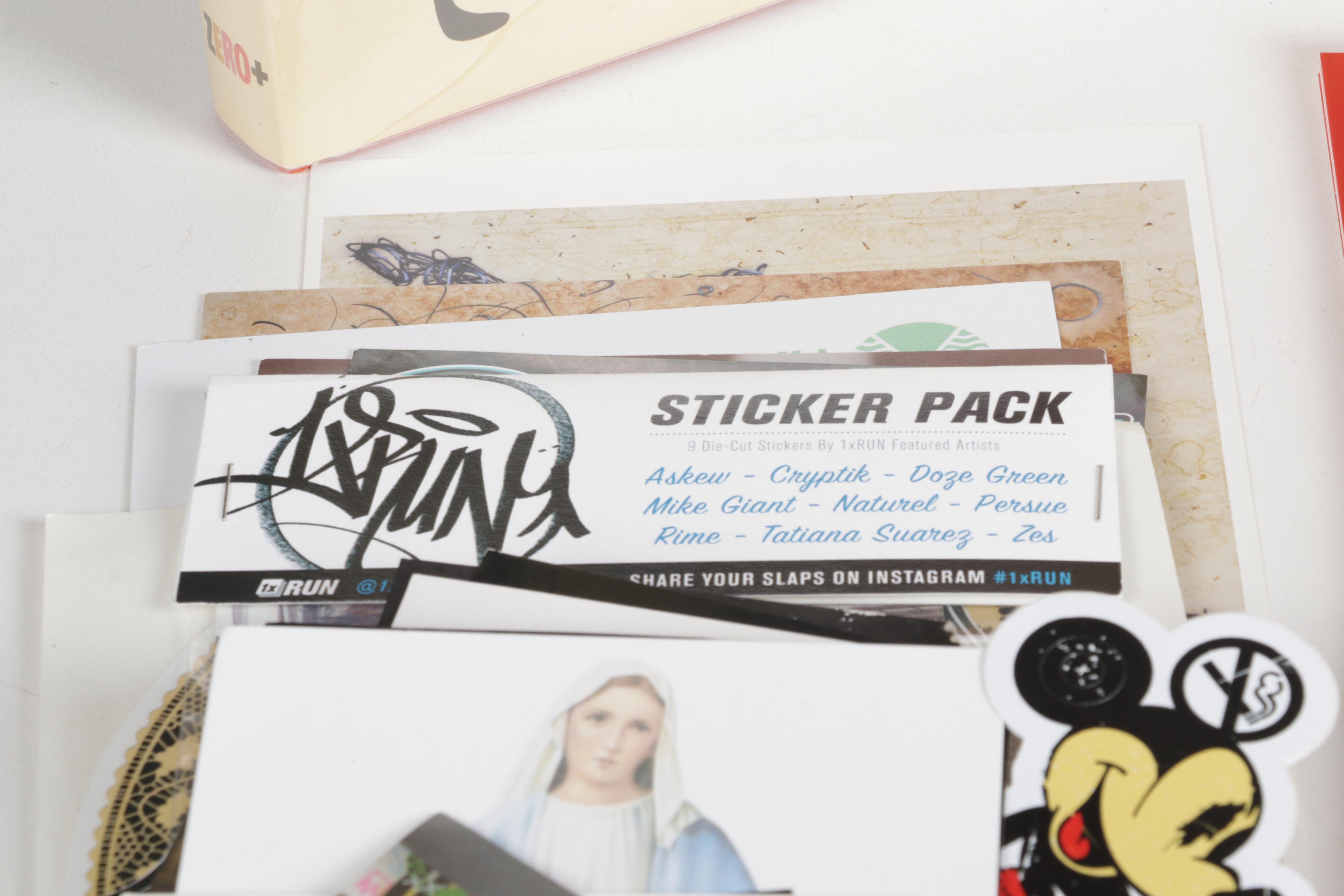 Signed and First Editon "The Faile & Blast Deluxx Fluxx Arcade Book" by Faile