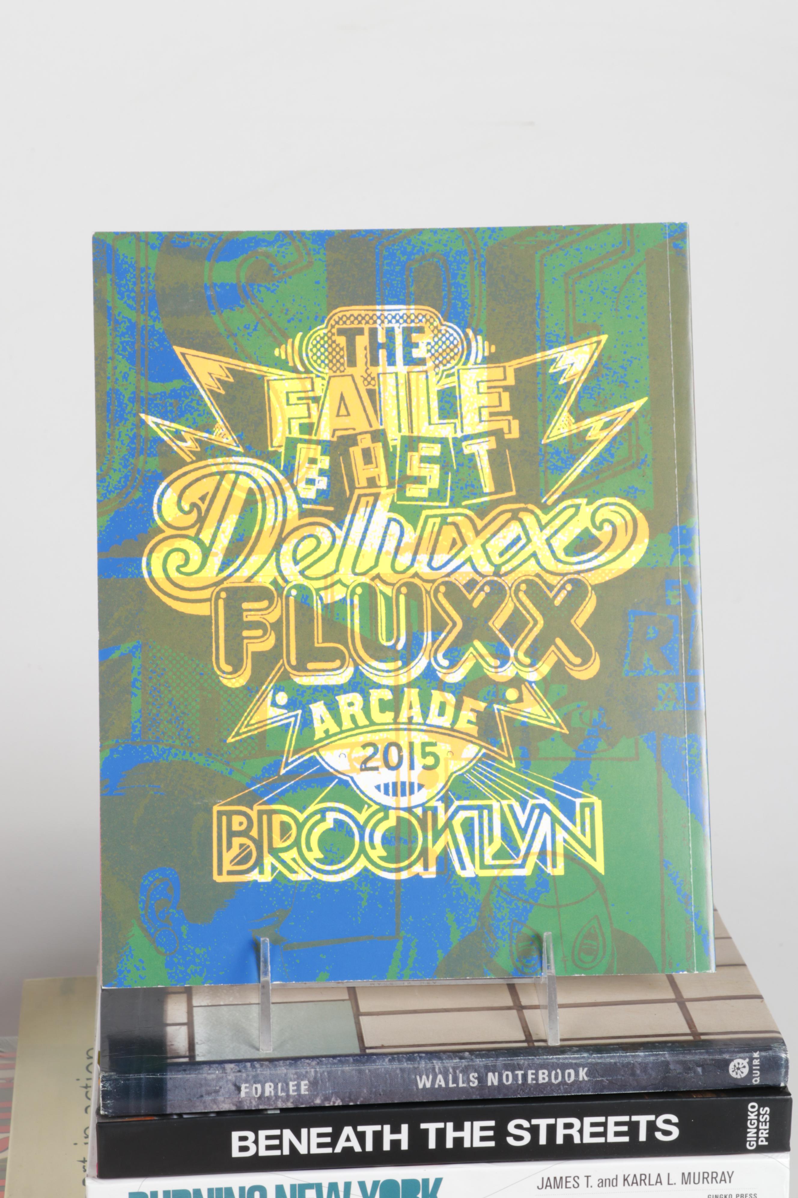 Signed and First Editon "The Faile & Blast Deluxx Fluxx Arcade Book" by Faile