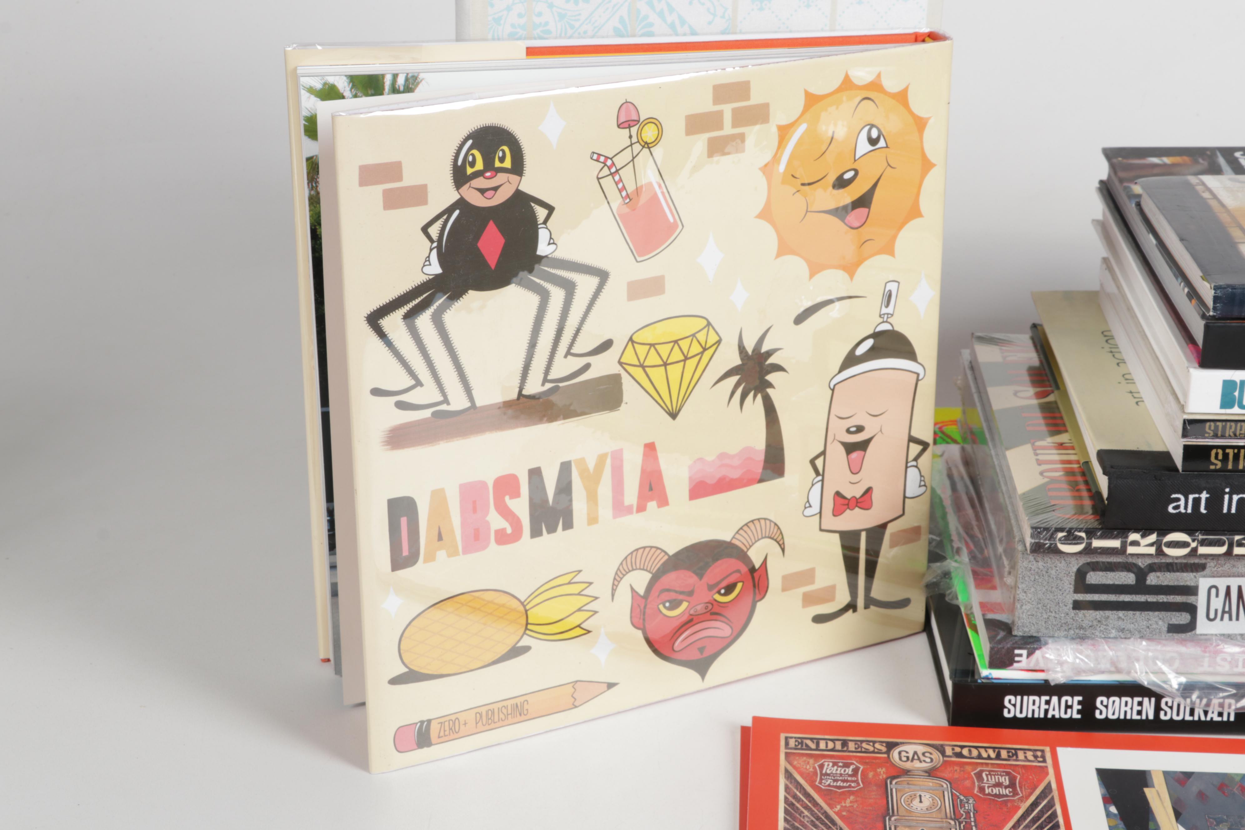 Signed and First Editon "The Faile & Blast Deluxx Fluxx Arcade Book" by Faile