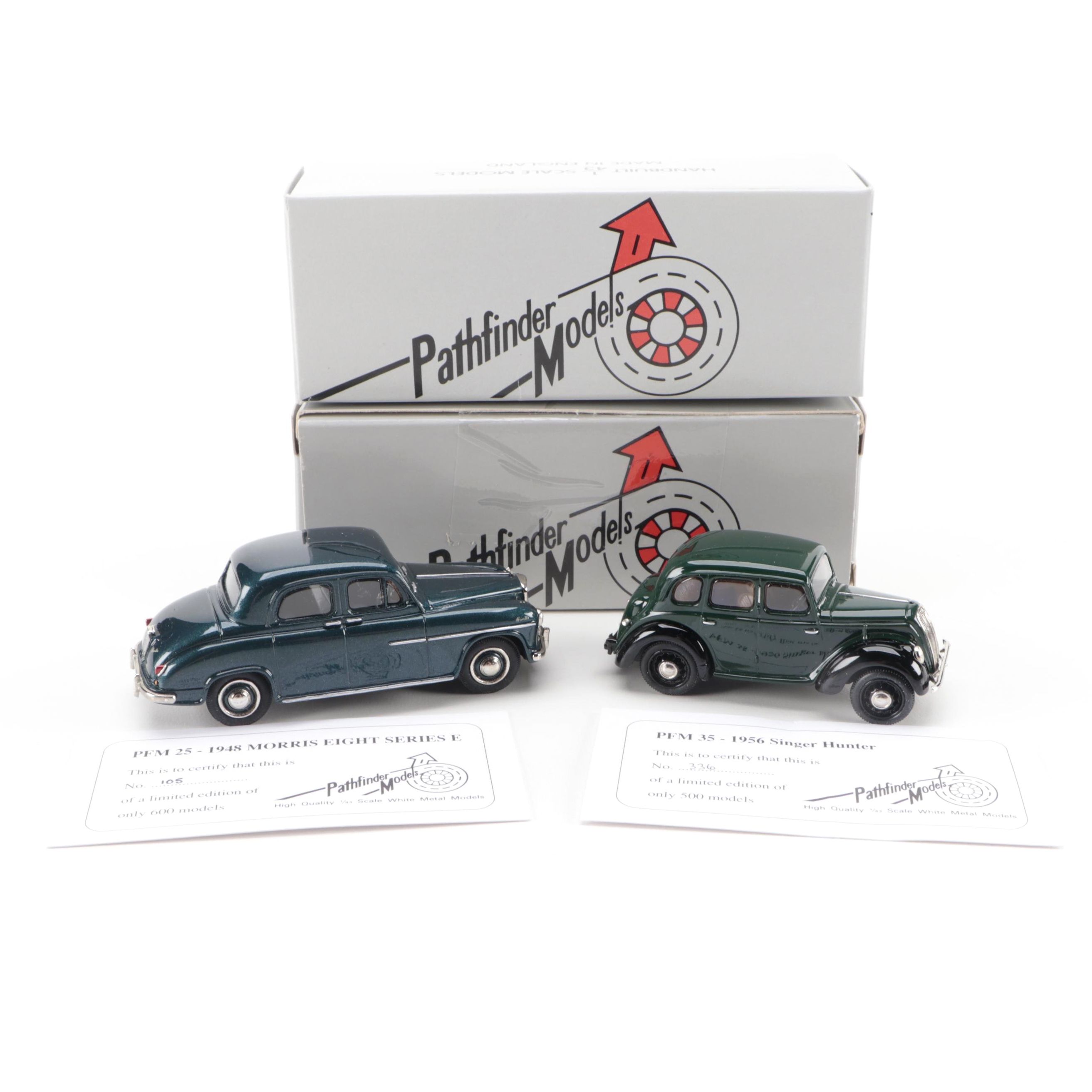 Limited Edition Morris Eight Series E and Other Pathfinder Models Diecast Car