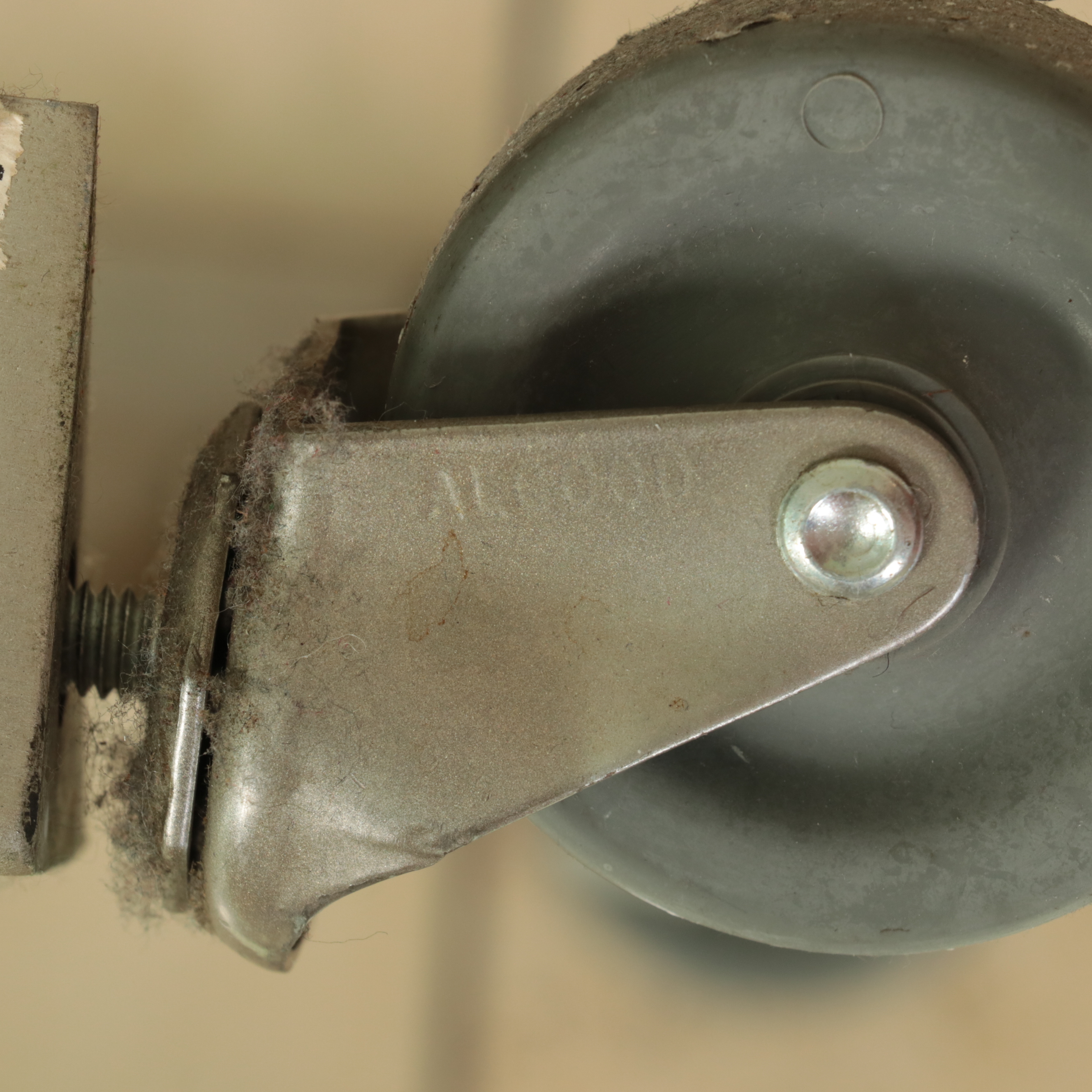 Laminated and Painted Wood Display Tables and Shelves on Wheels