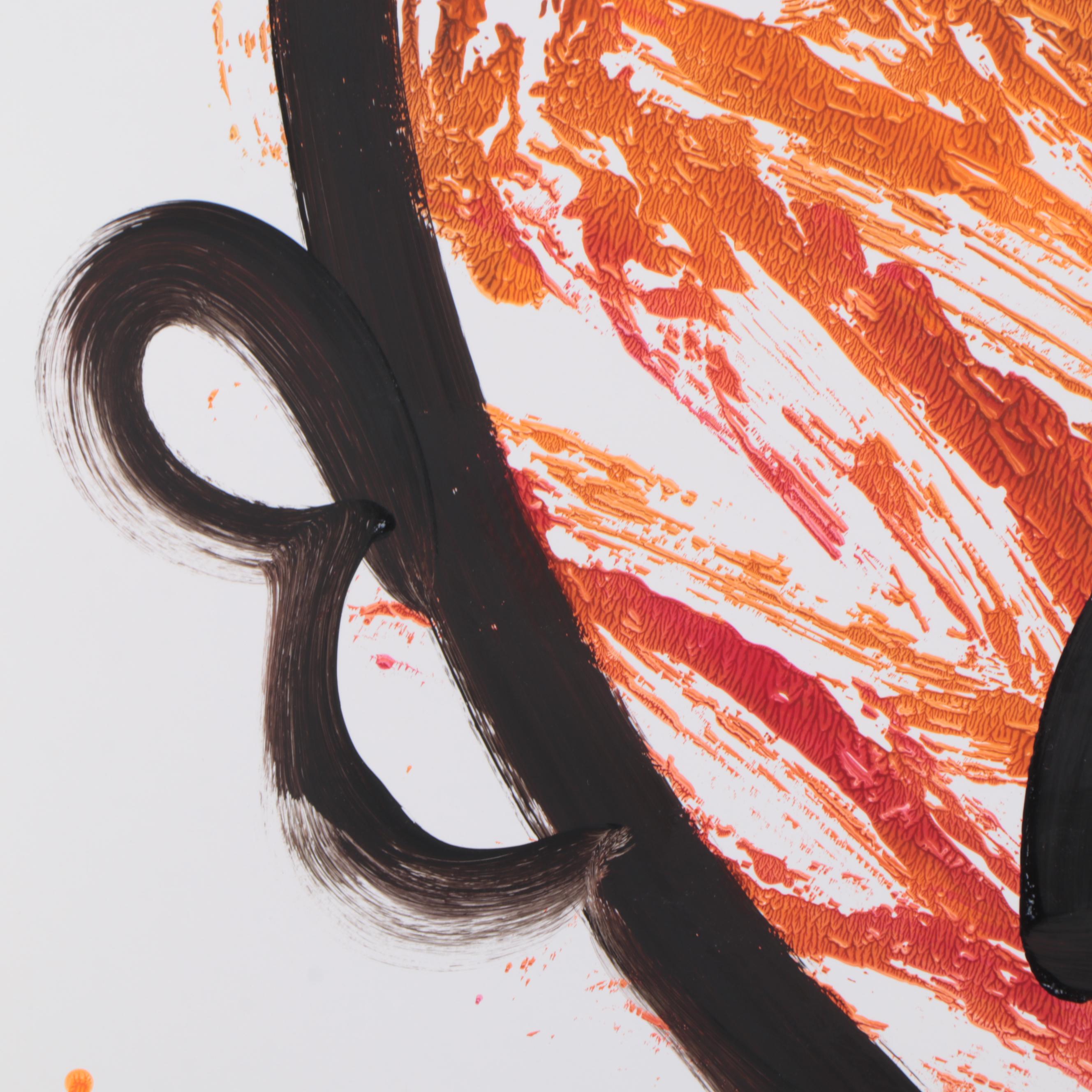 Peter Keil Abstract Acrylic Portrait