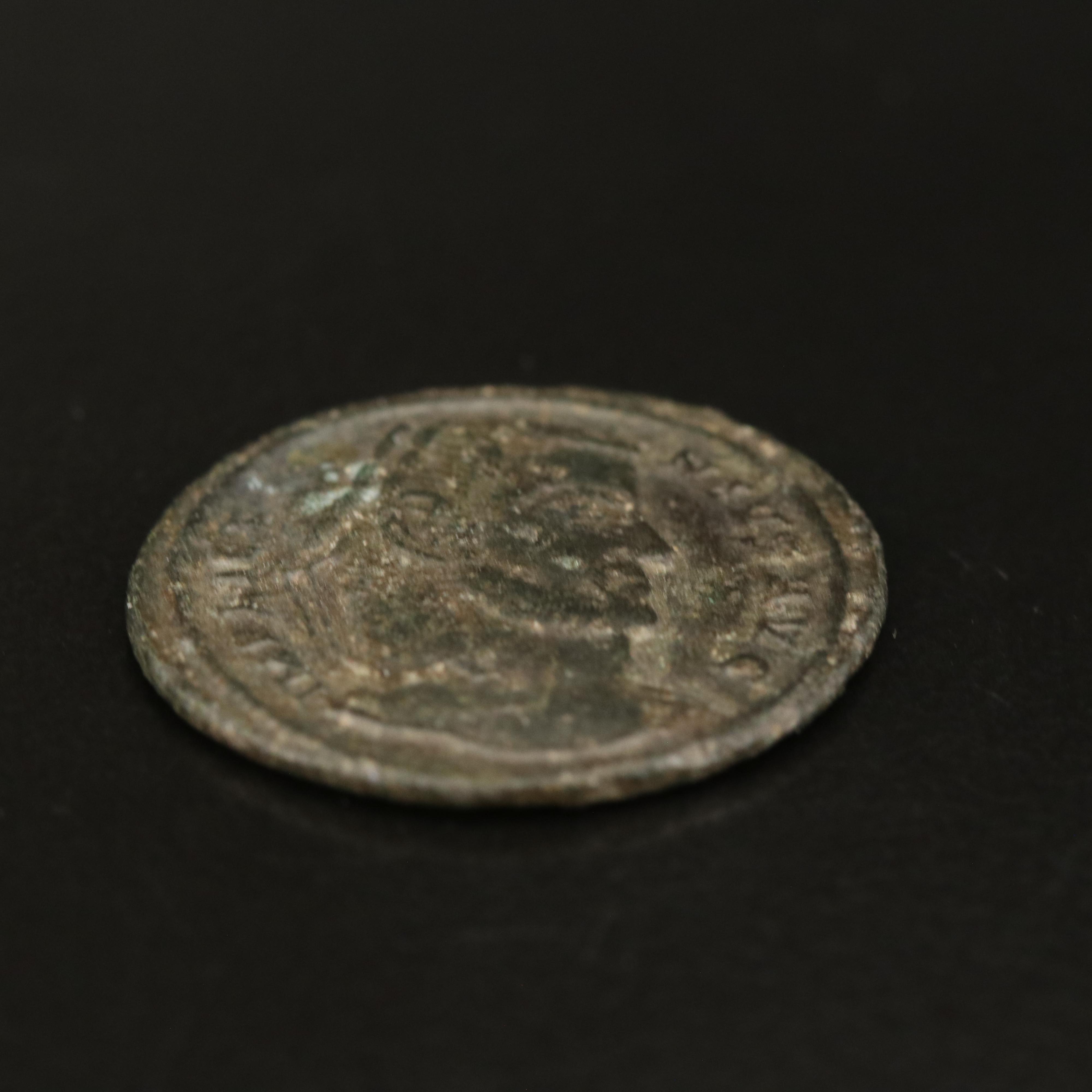 Ancient Roman Imperial AE3 Coin of Licinius I, ca. 308 AD