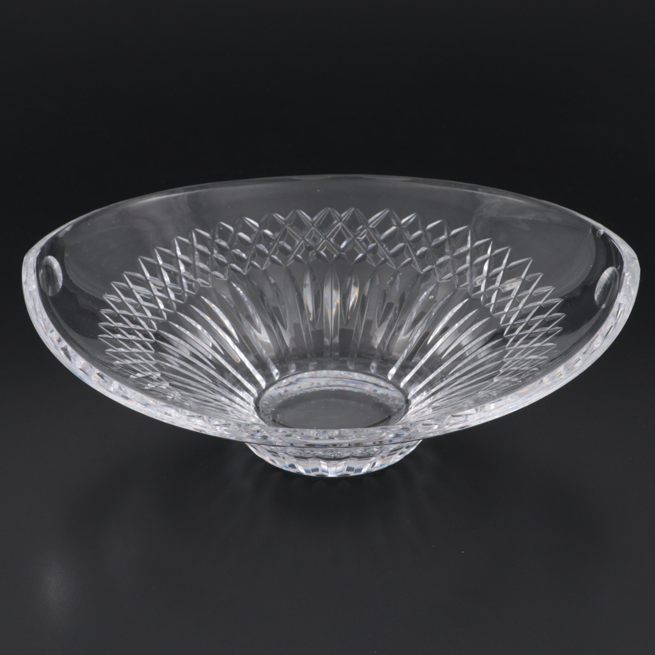 Waterford Crystal Centerpiece Bowl, Late 20th Century