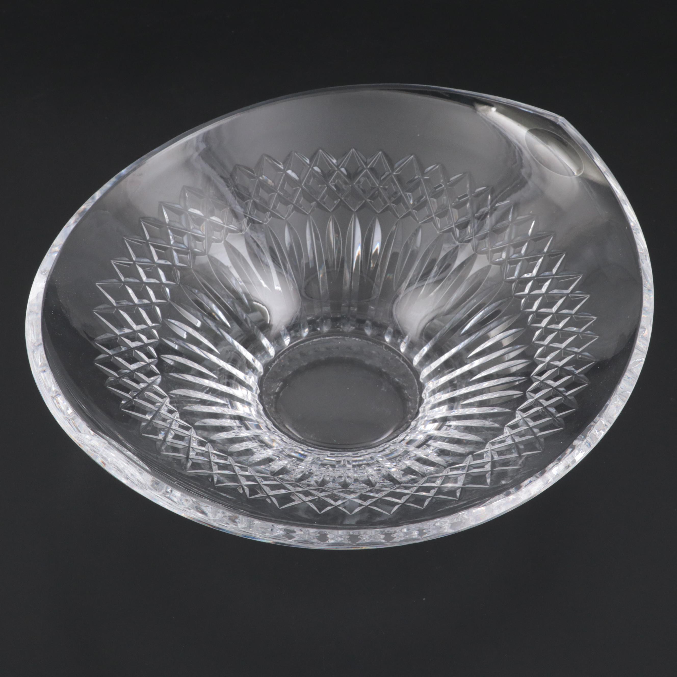 Waterford Crystal Centerpiece Bowl, Late 20th Century