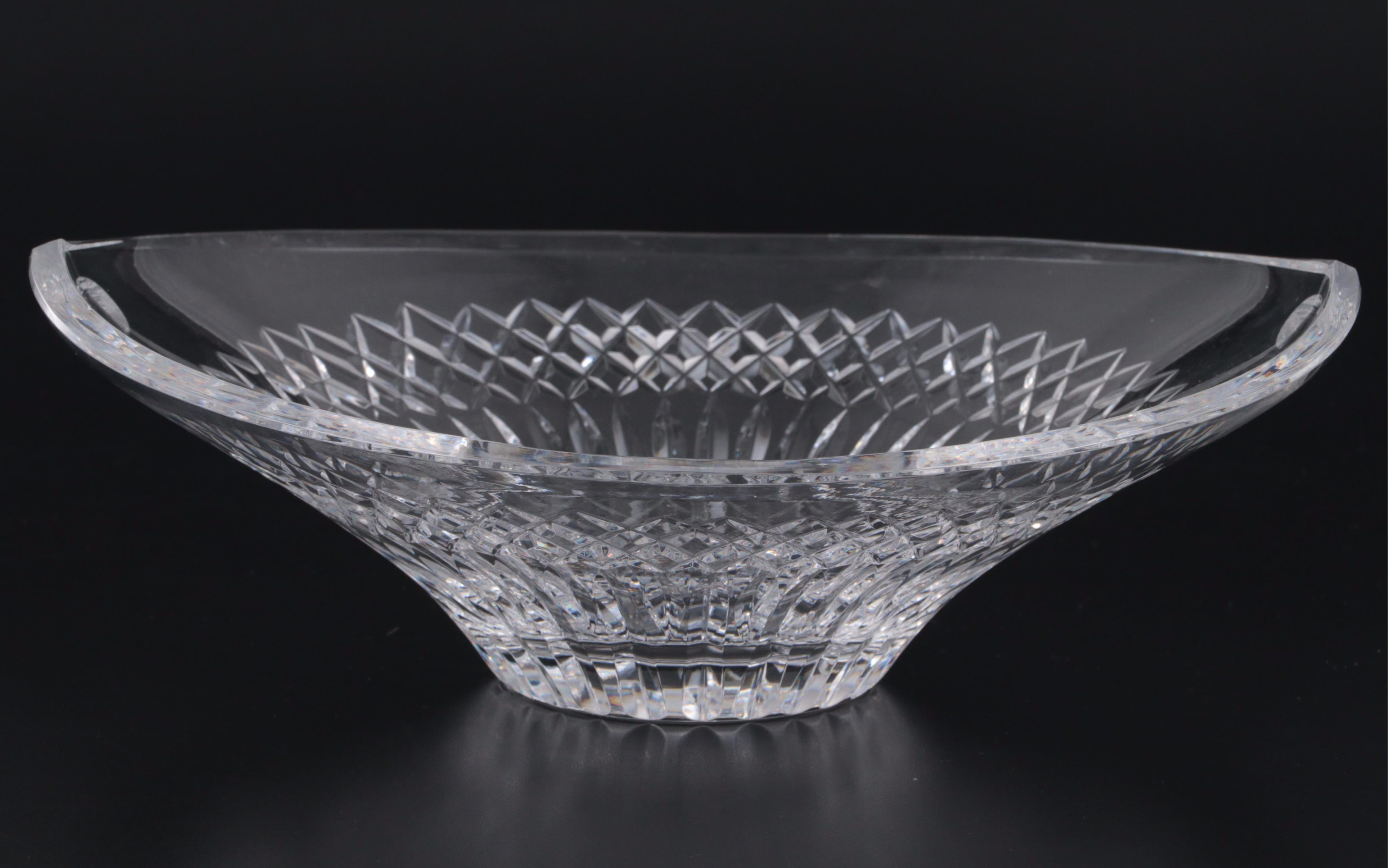 Waterford Crystal Centerpiece Bowl, Late 20th Century