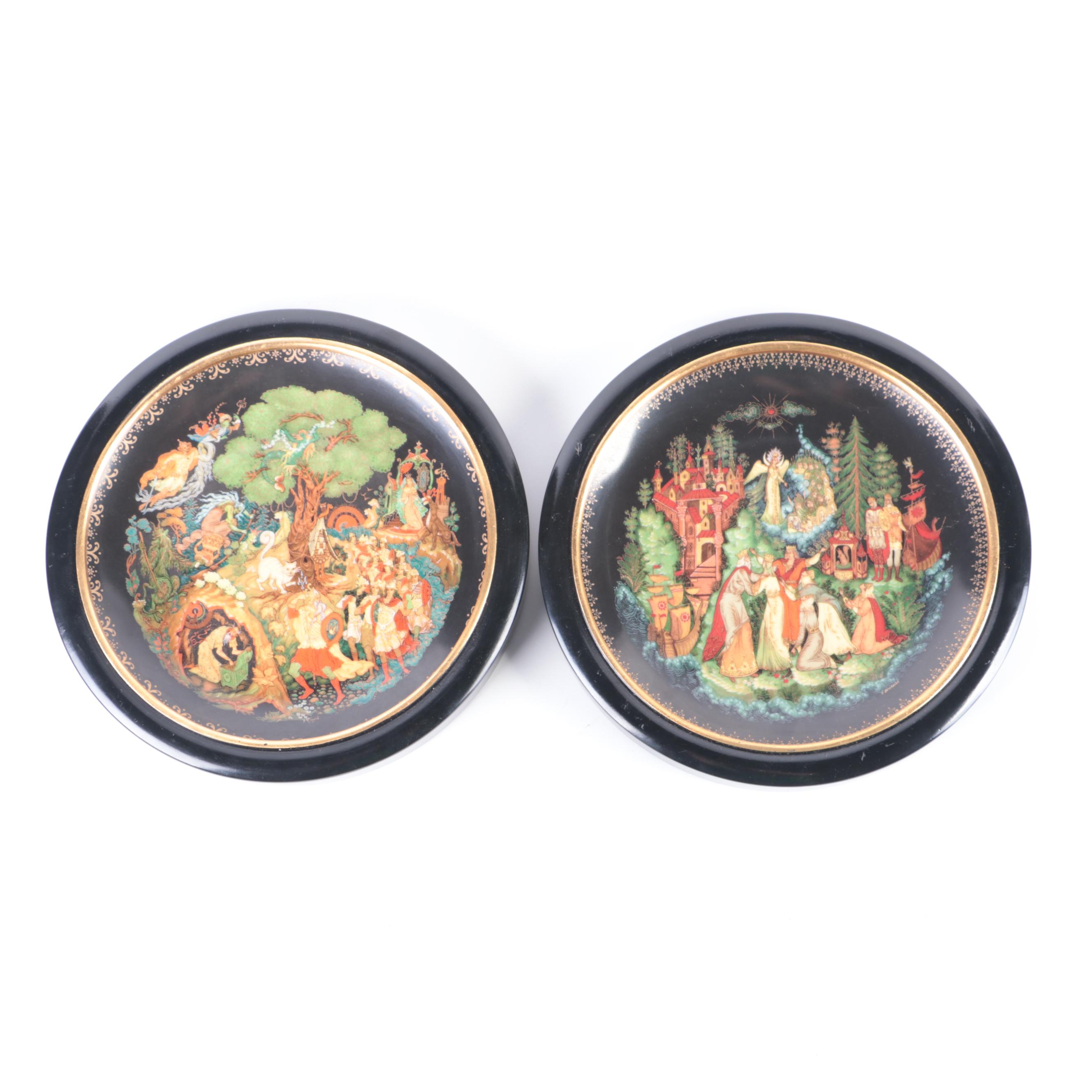 Bradford Exchange "Tianex" Russian Fairy Tale Collector Plates
