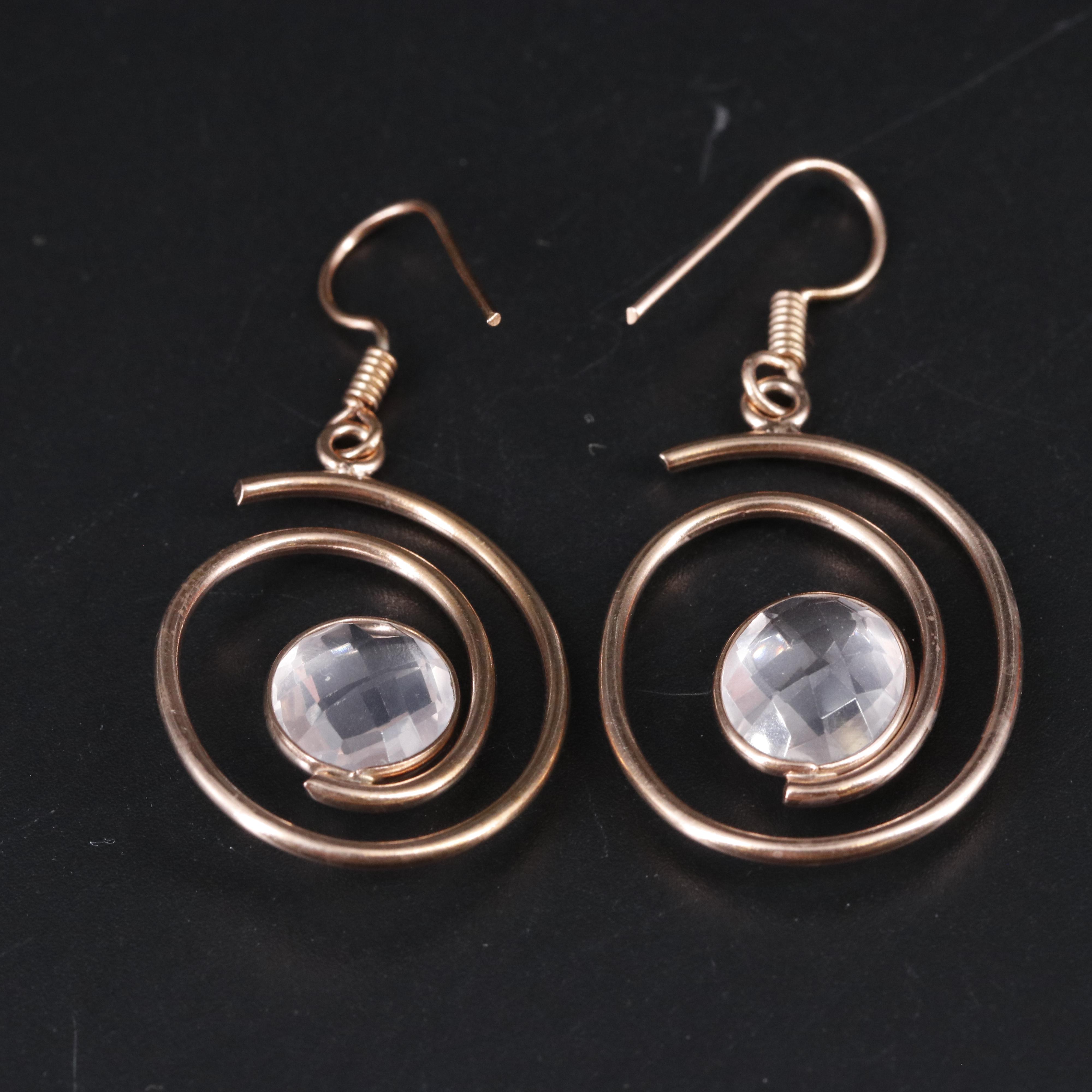 Quartz Earrings