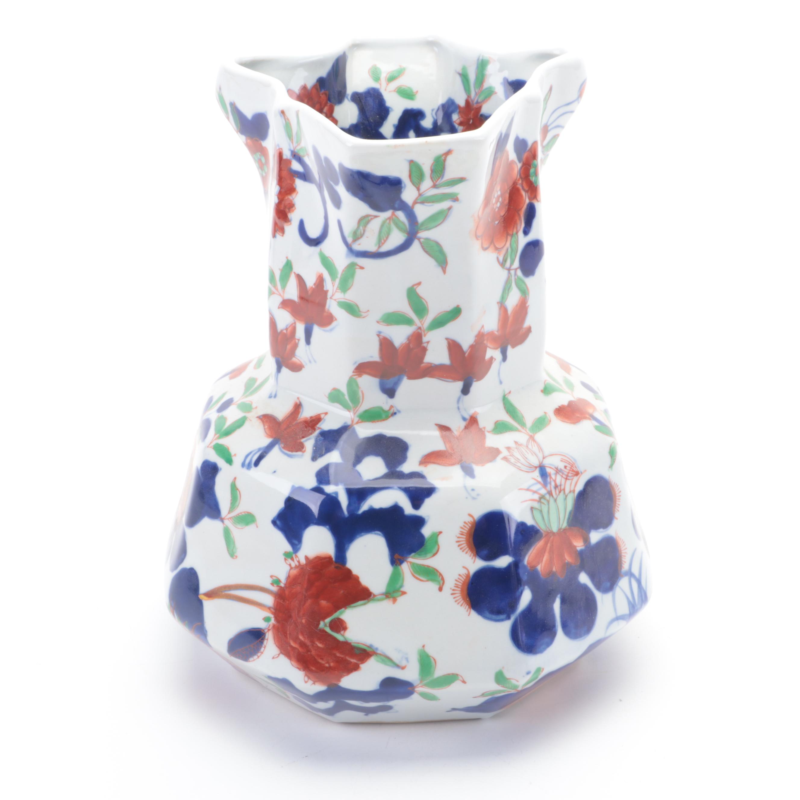 Graduated Hydra Handle Ironstone Jugs, Late 20th Century