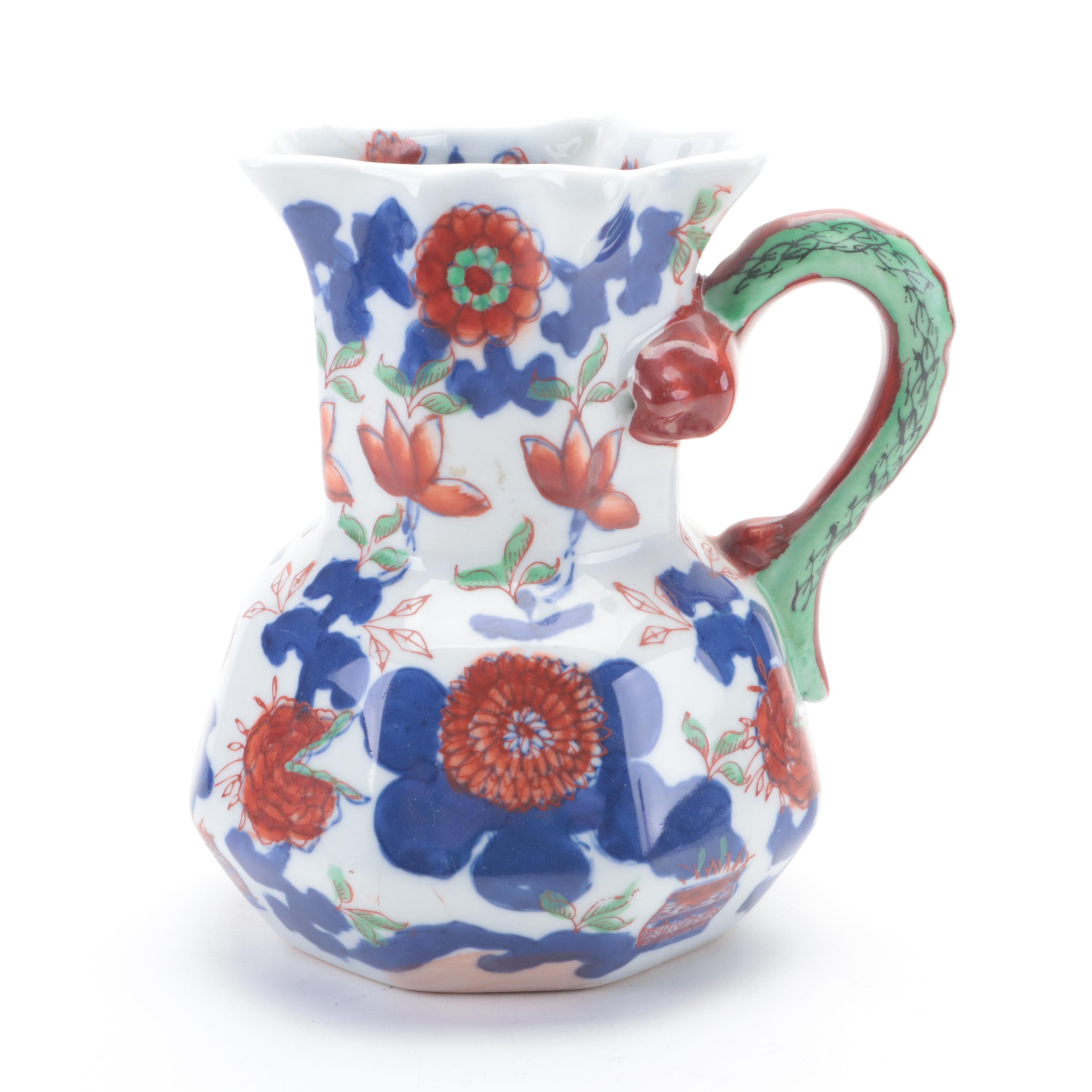 Graduated Hydra Handle Ironstone Jugs, Late 20th Century